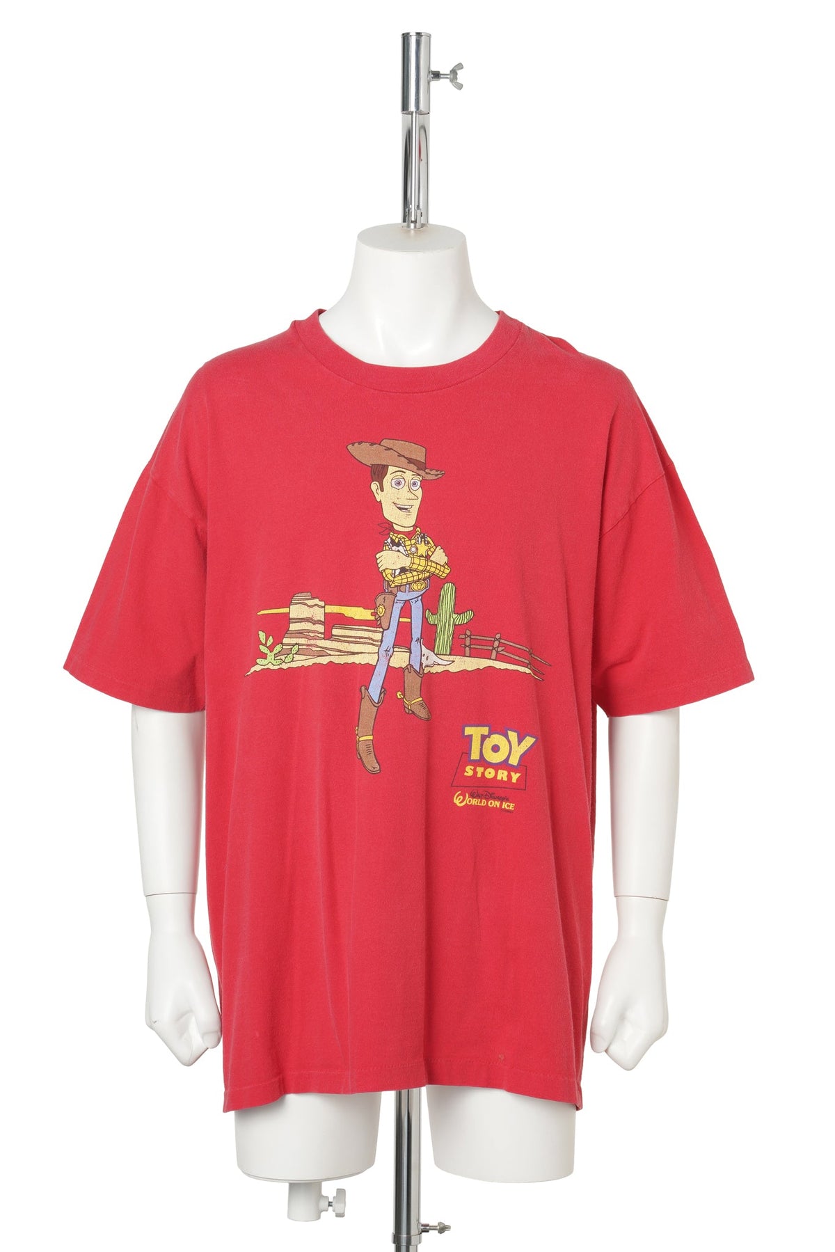 TOY STORY “Woody” World On Ice T-Shirt / RED