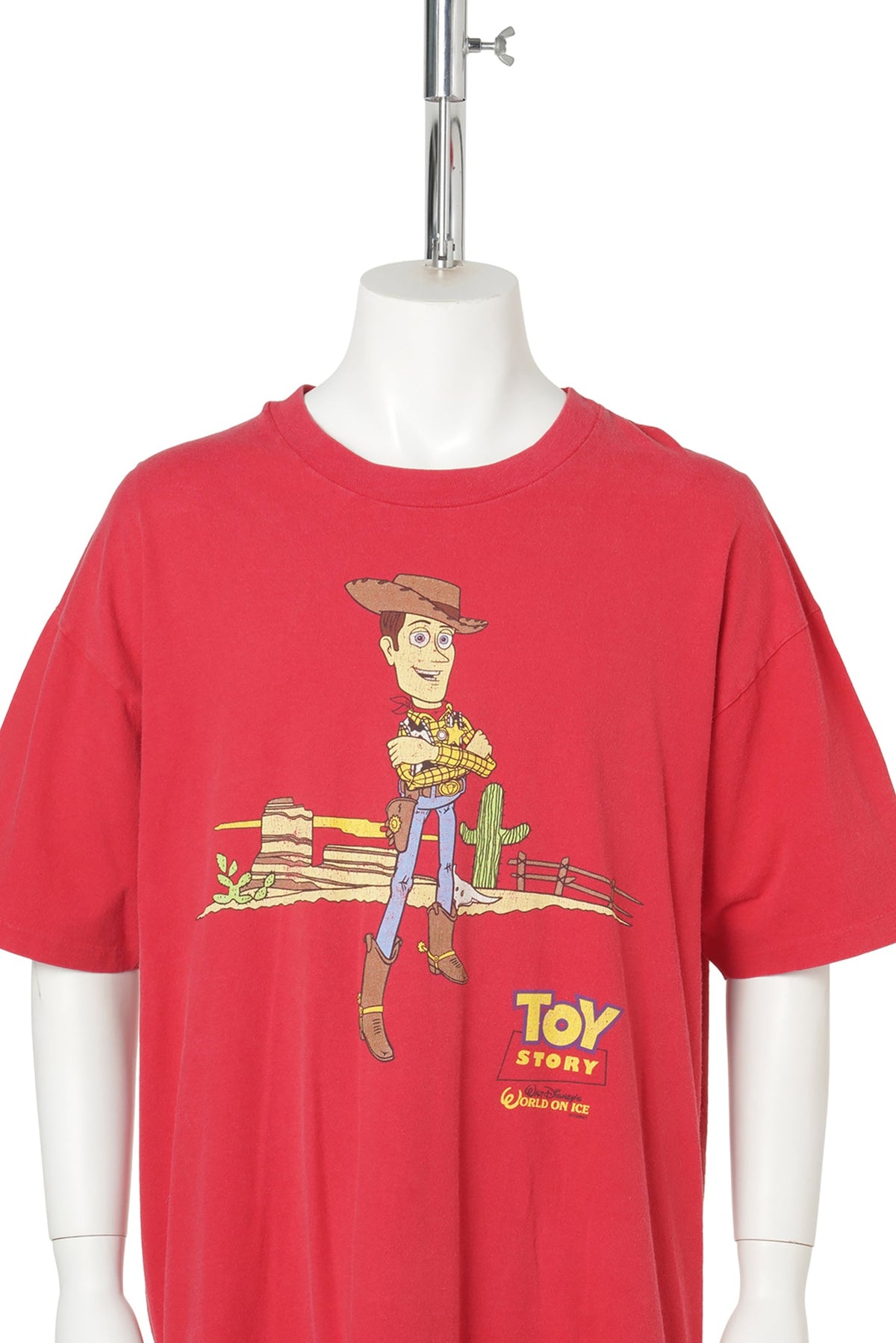 TOY STORY “Woody” World On Ice T-Shirt / RED