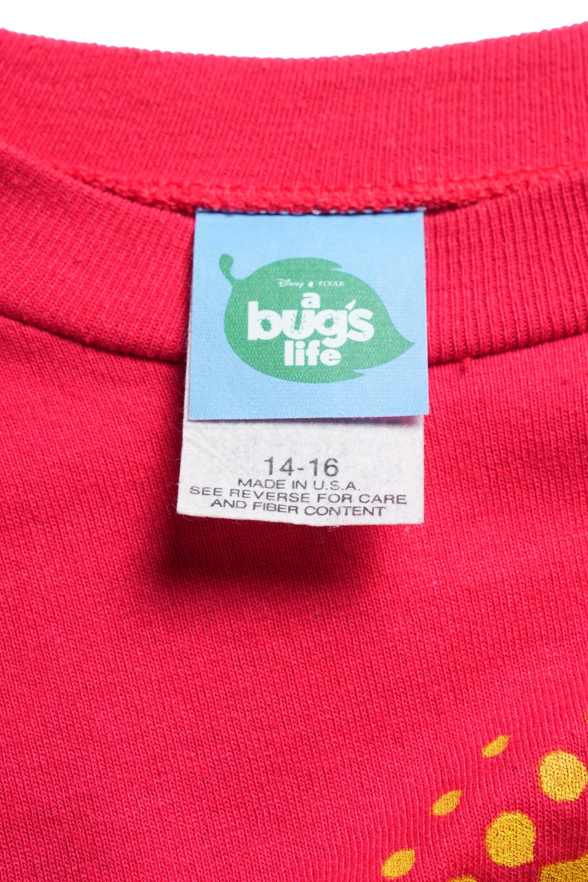 A BUG’S LIFE “FLIK” L/S TEE / RED