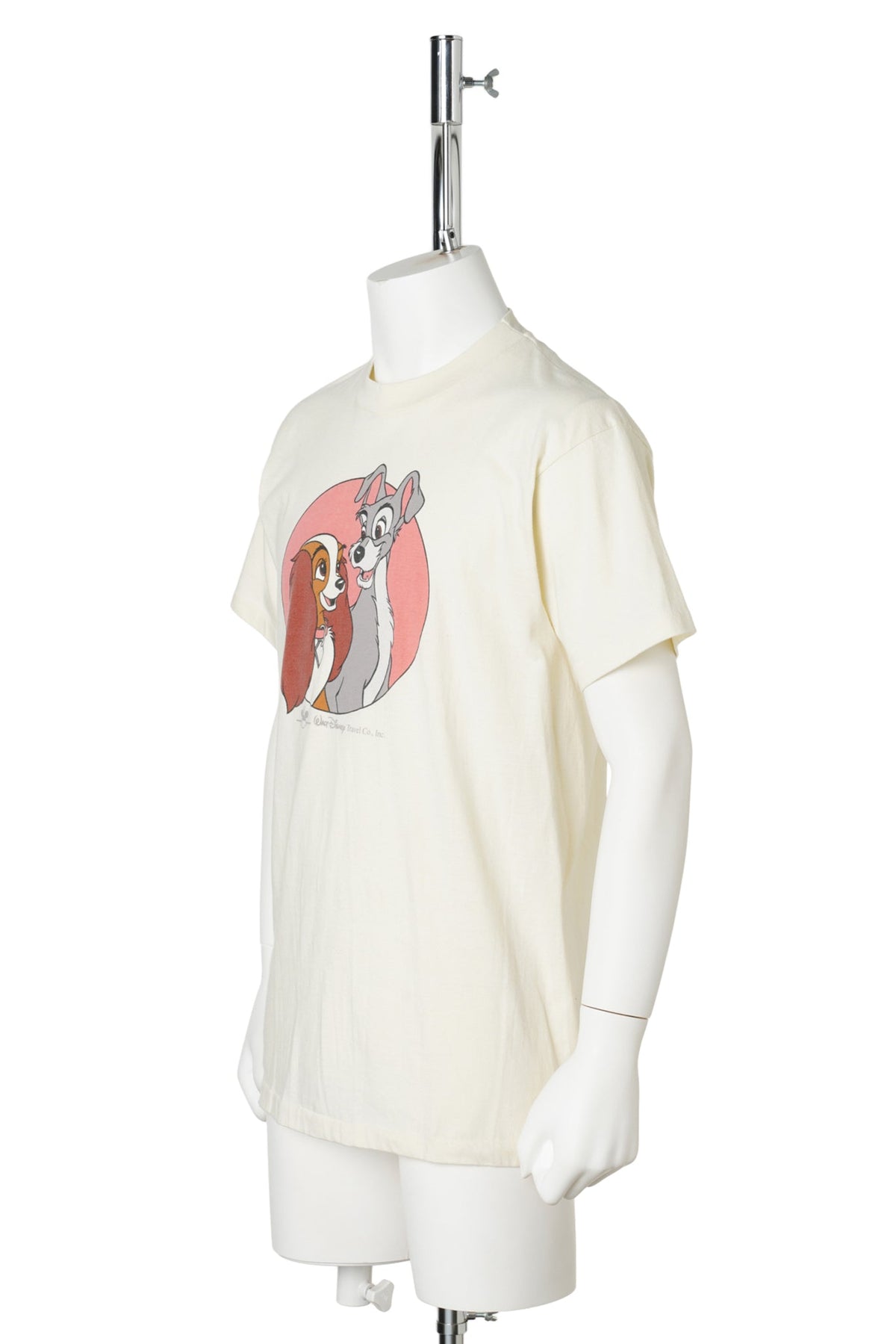 Walt Disney Travel Co. “Lady and the Tramp” T-Shirt / WHITE