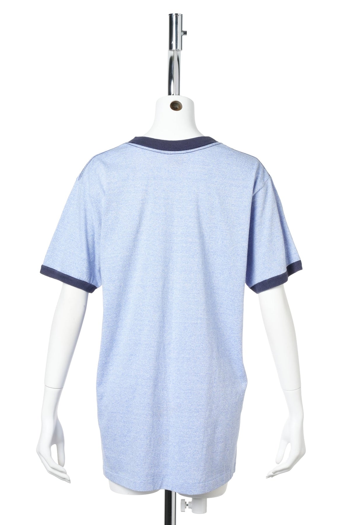 Mickey Mouse / White Shoes Heather Blue Ringer Tee / BLUE