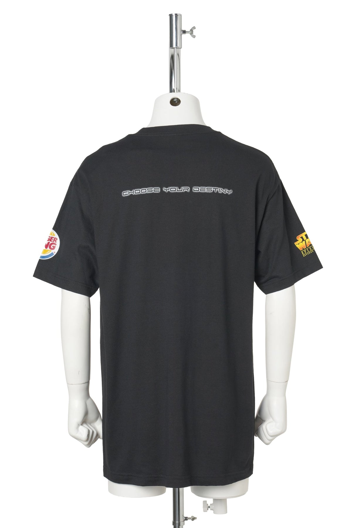 2005 STAR WARS EPISODE III × BURGER KING PROMOTION TEE / BLACK