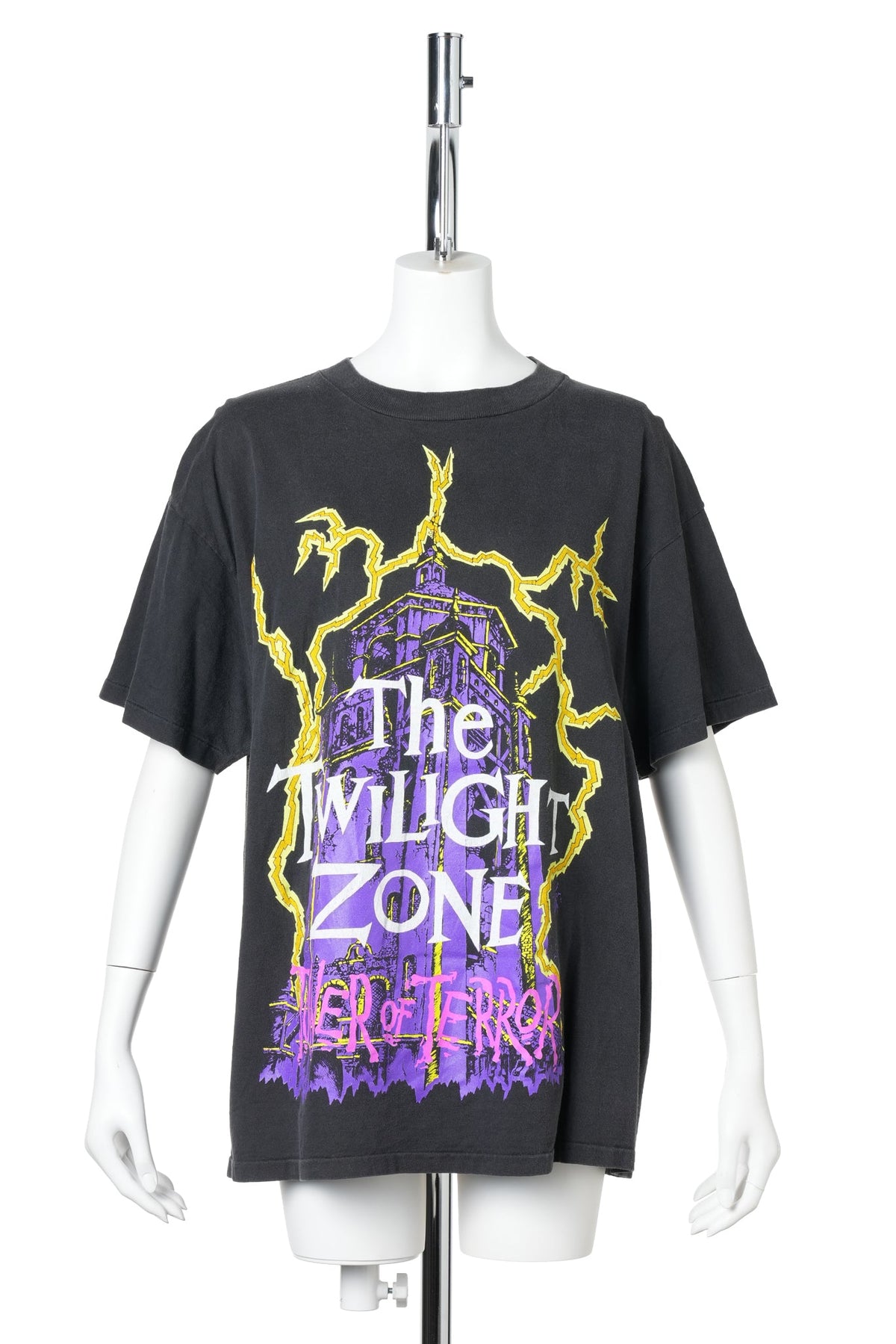 The Twilight Zone Tower of Terror "You can check in but you can't check out" Tee / BLACK