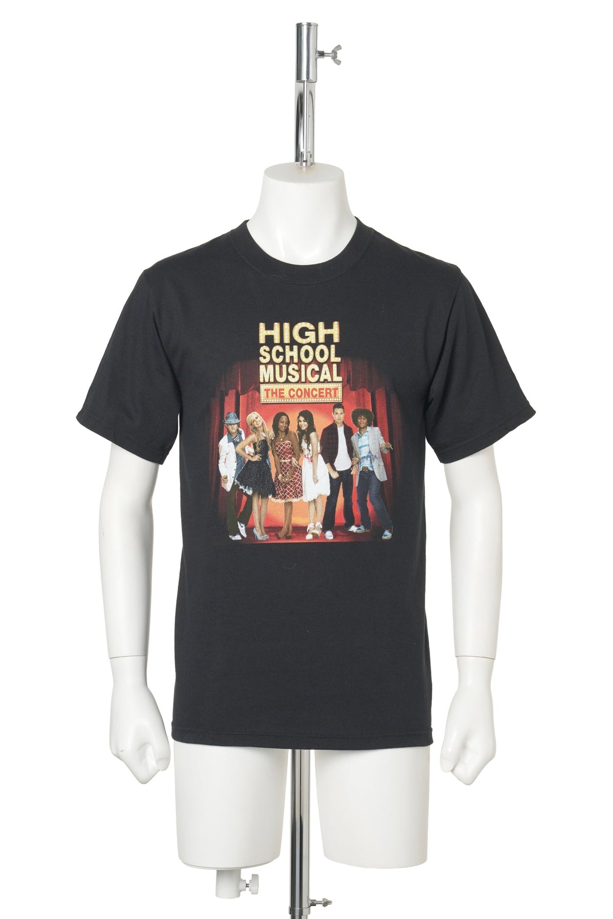 High School Musical / The Concert Tour 2006–2007 Stage Curtain Tee -Black- / BLACK