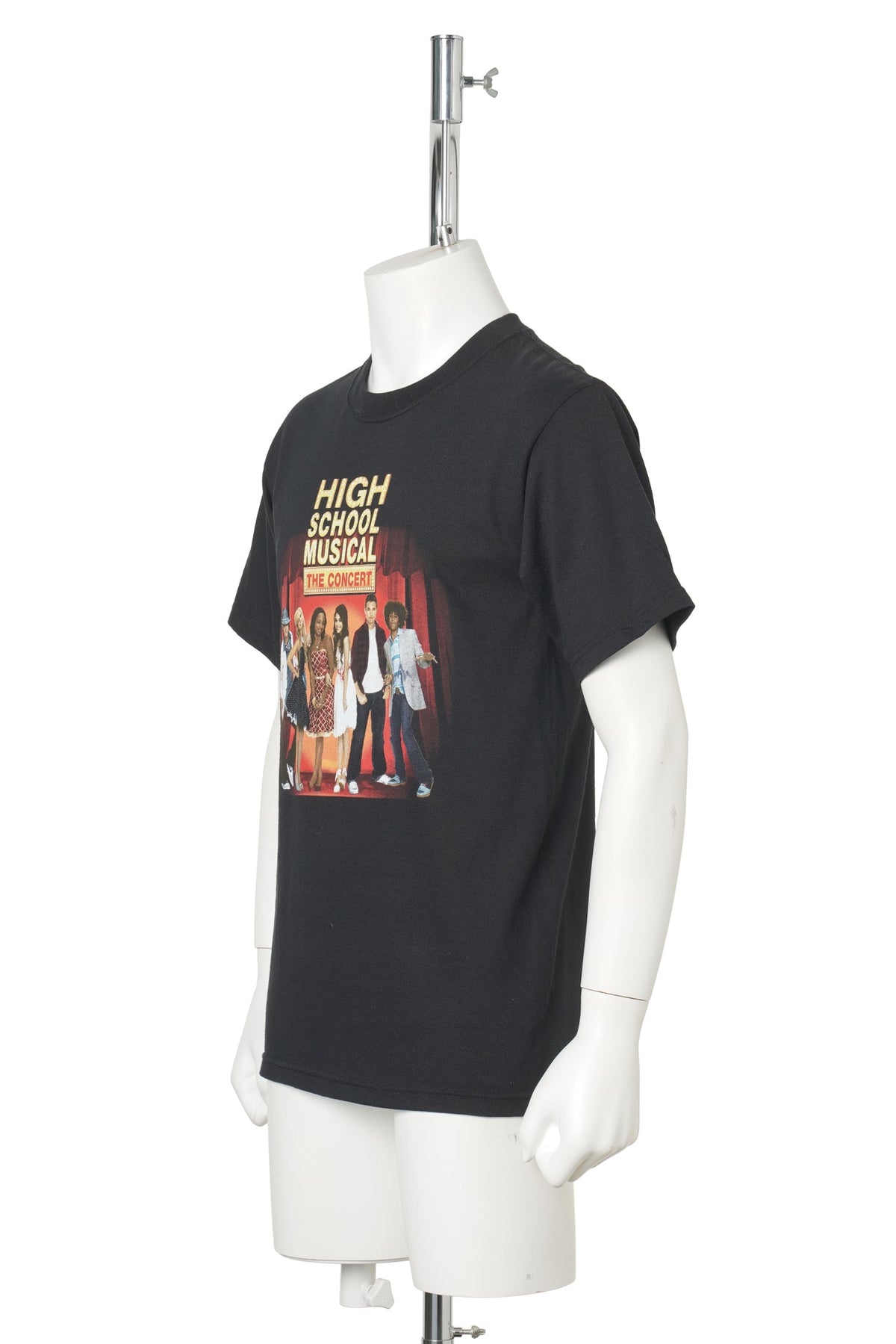High School Musical / The Concert Tour 2006–2007 Stage Curtain Tee -Black- / BLACK