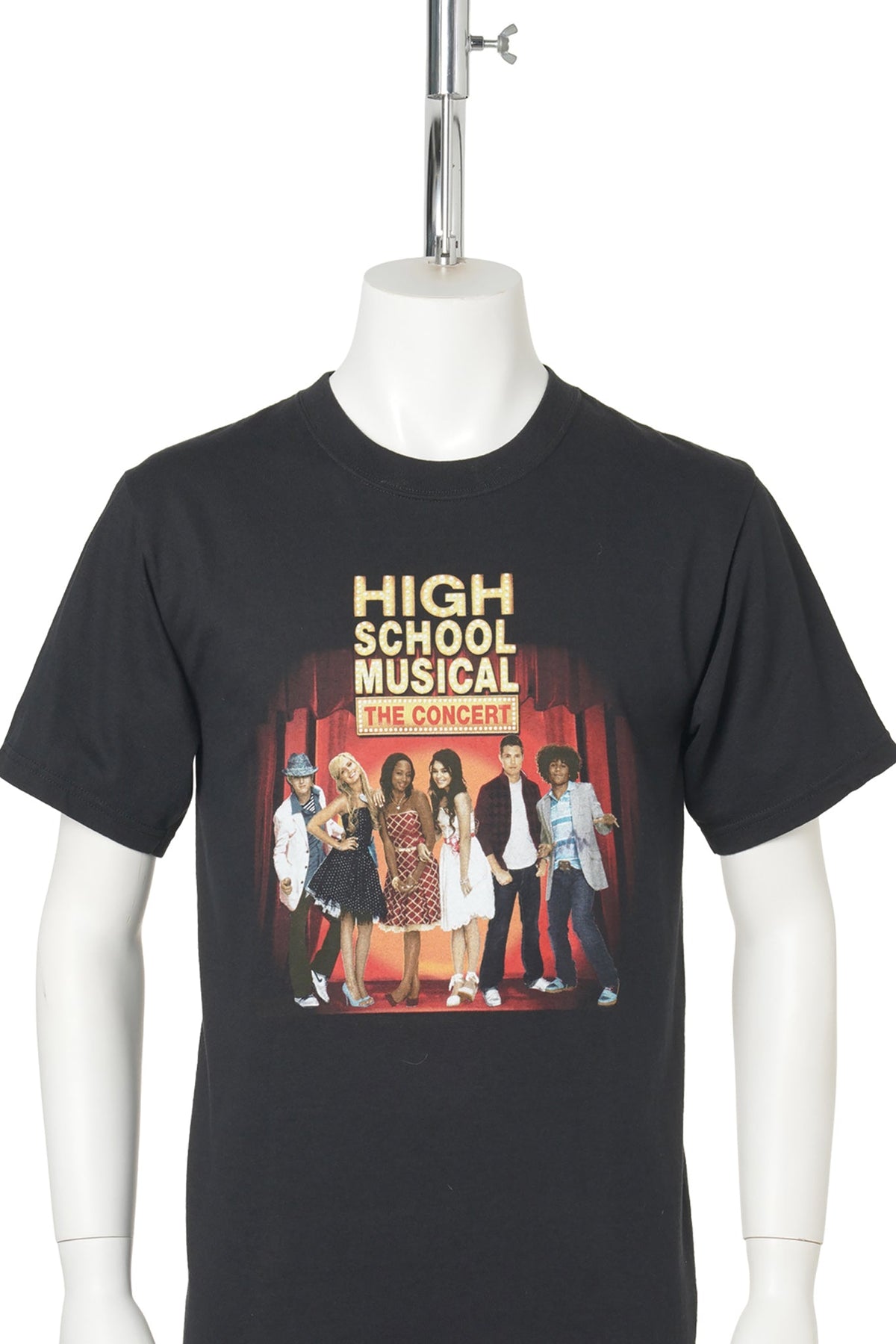 High School Musical / The Concert Tour 2006–2007 Stage Curtain Tee -Black- / BLACK