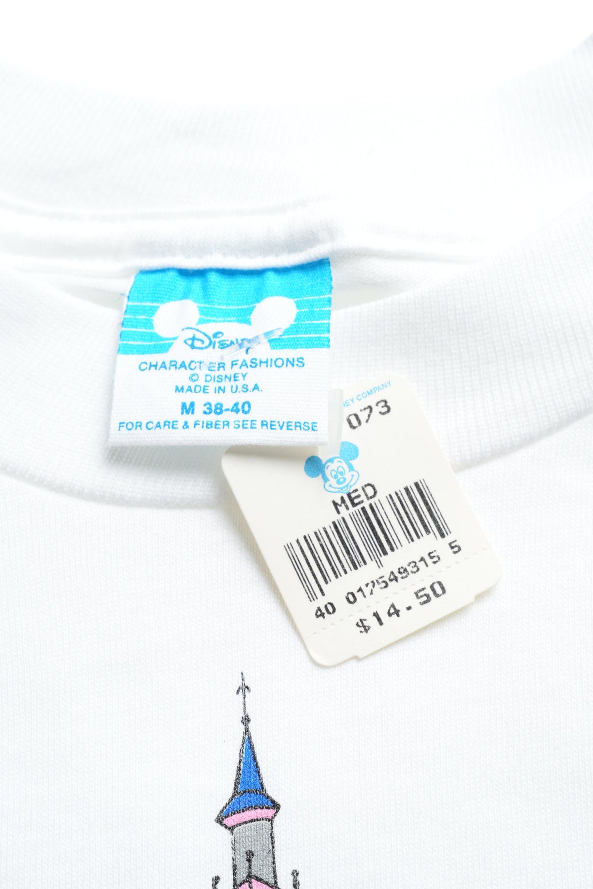 Beauty and the Beast / Castle Graphic T-Shirt / WHITE