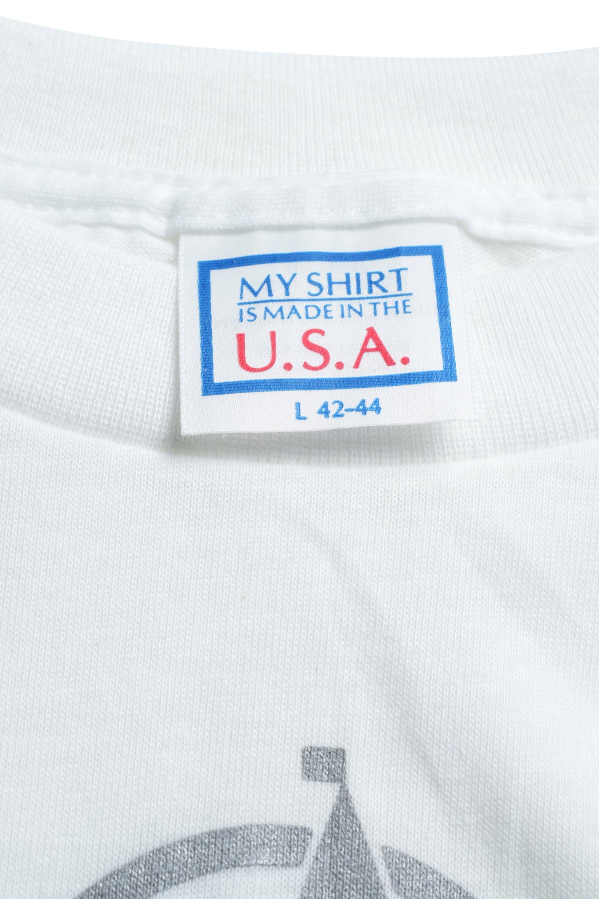 Delta Air Lines / Disneyland & Walt Disney World Typography Tee / WHITE