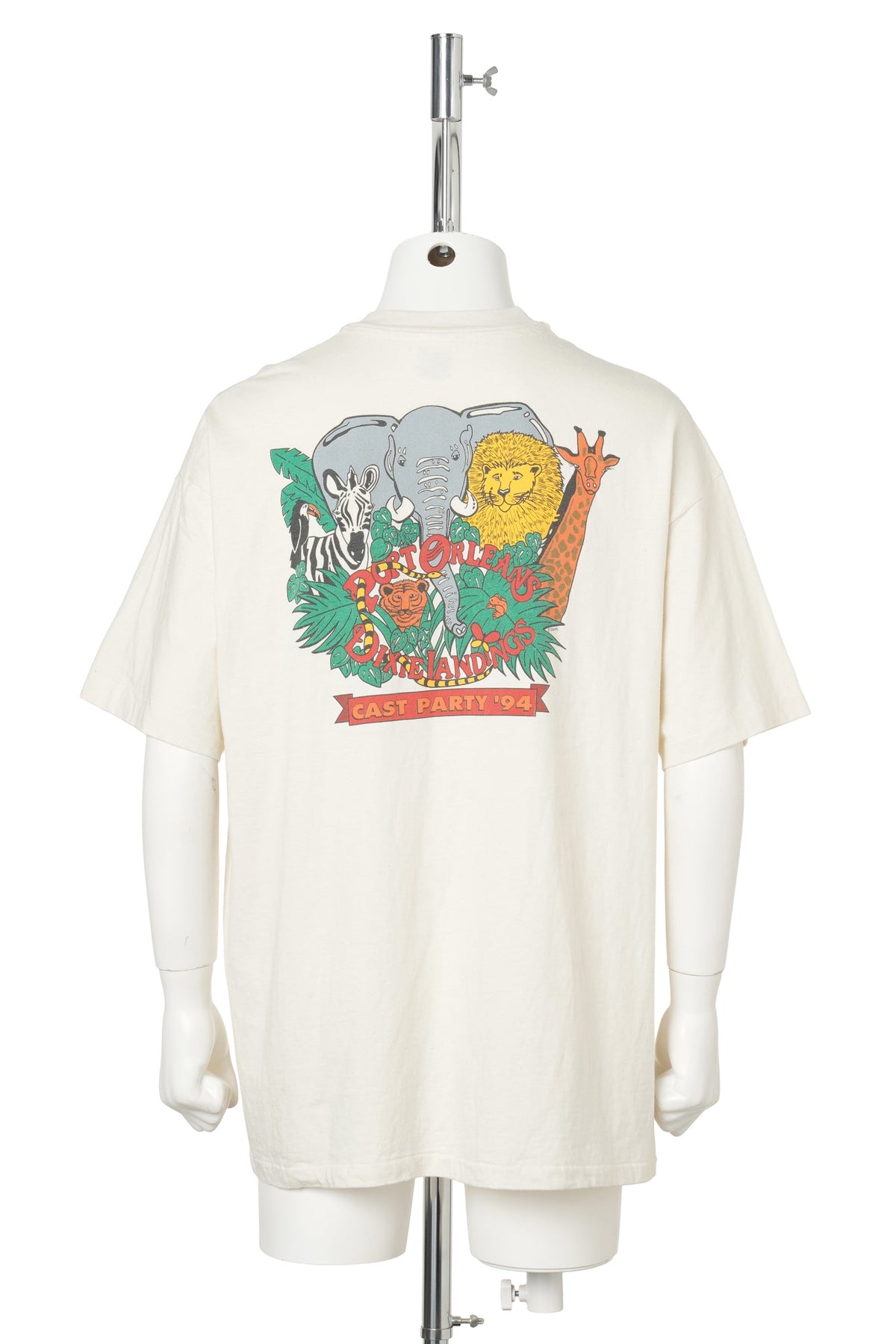 1994 Port Orleans Dixie Landings Cast Party T-Shirt / WHITE