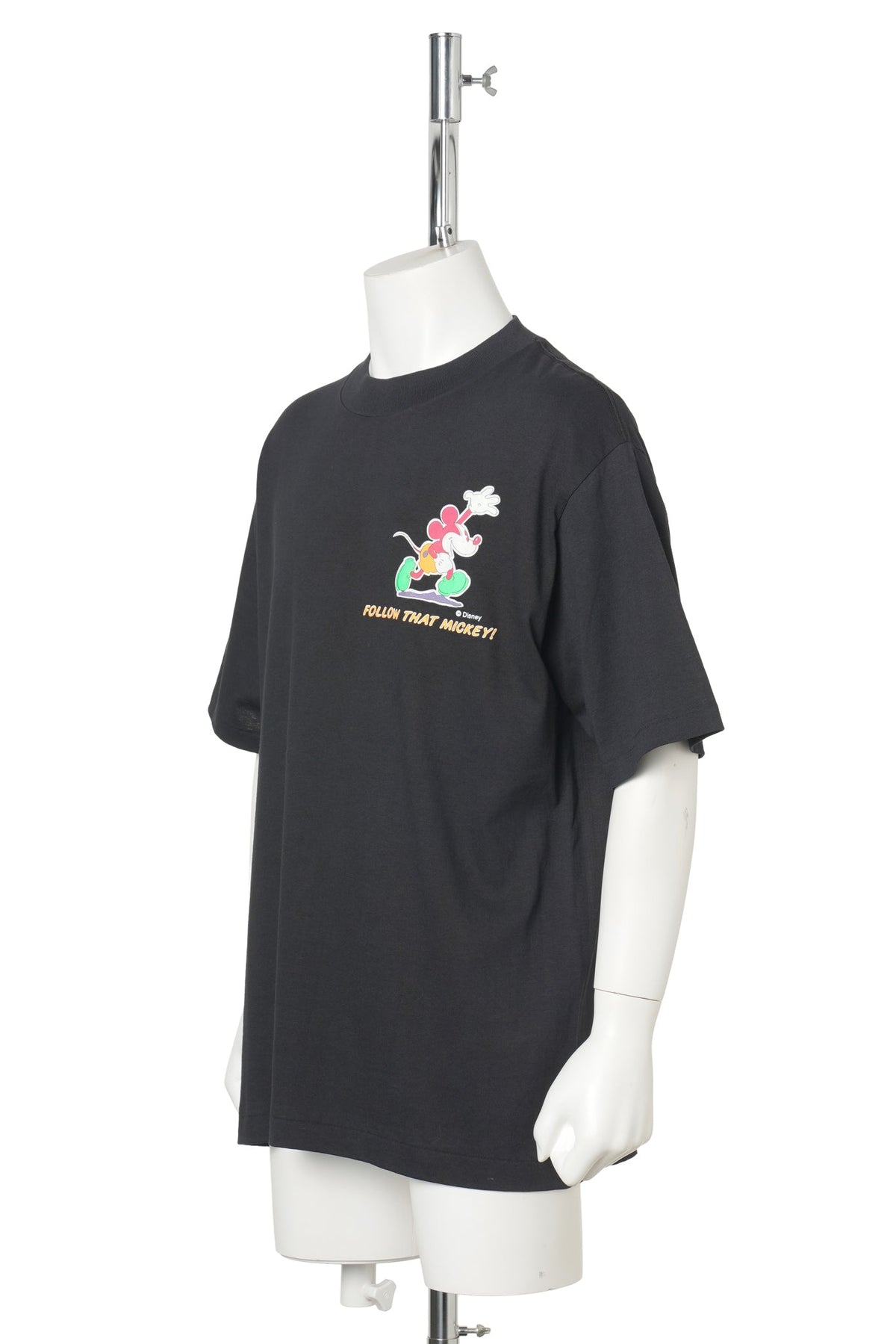 Mickey Mouse “Follow That Mickey!” T-Shirt / BLACK
