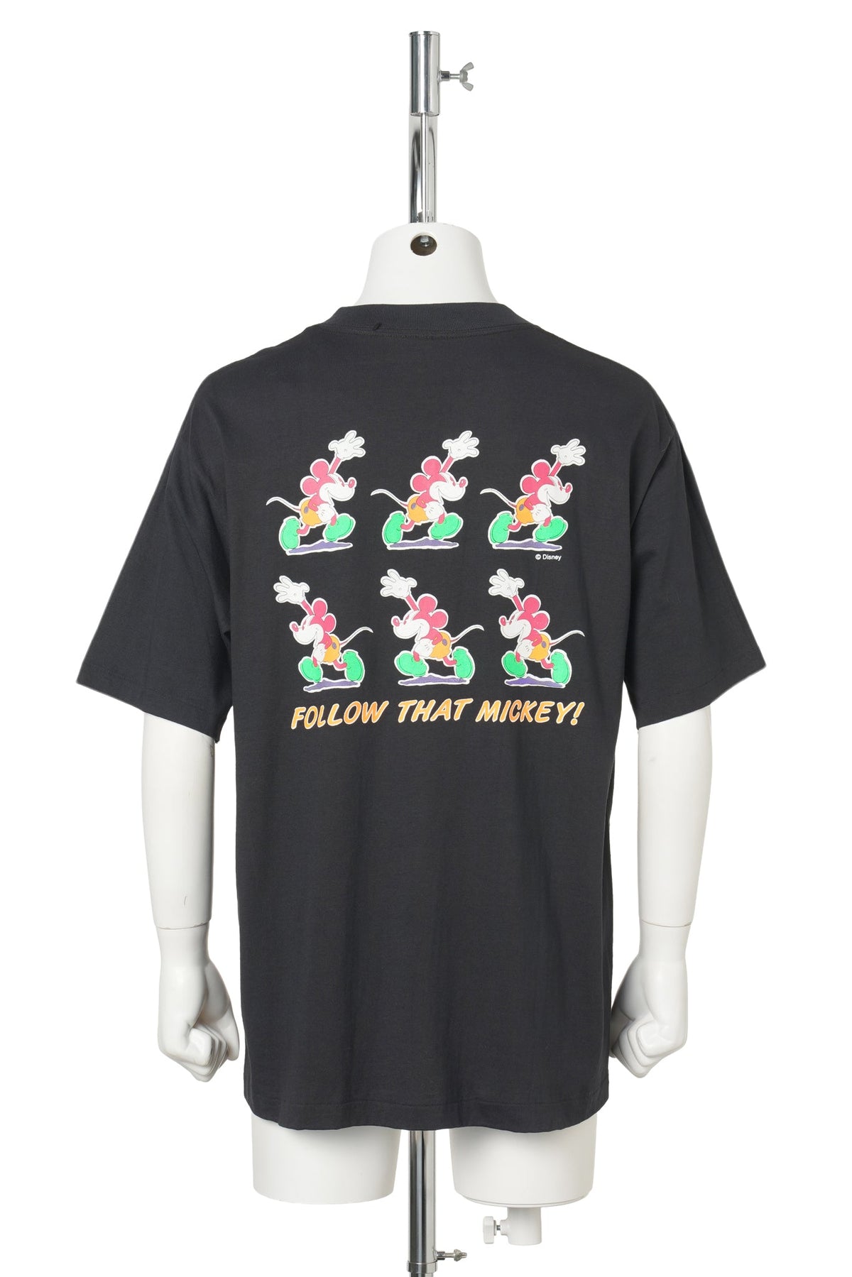 Mickey Mouse “Follow That Mickey!” T-Shirt / BLACK