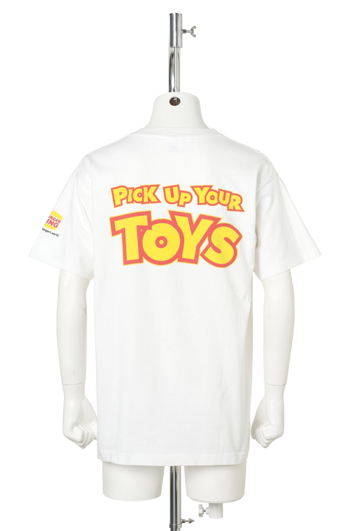 1995 TOY STORY × BURGER KING PROMOTION TEE / BUZZ LIGHTYEAR / WHITE