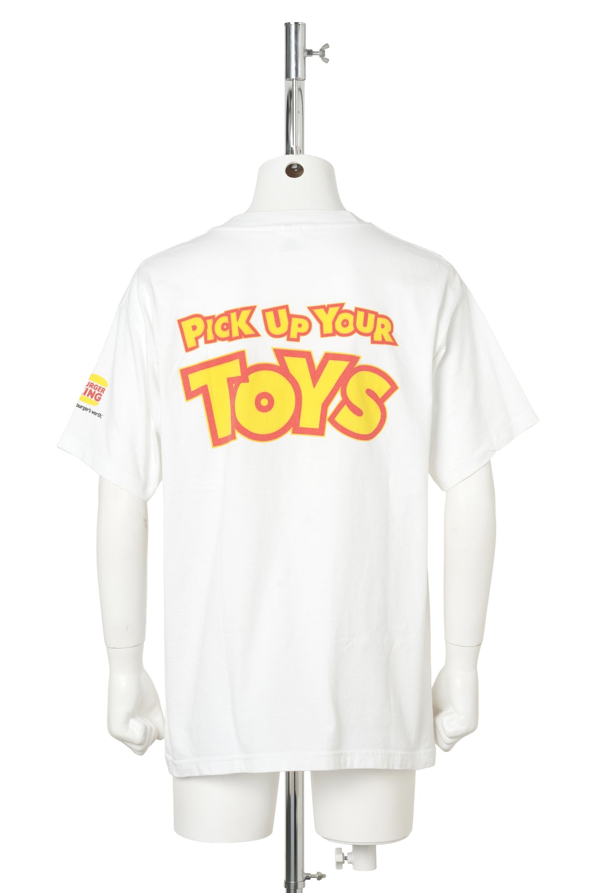 1995 TOY STORY × BURGER KING PROMOTION TEE / REX / WHITE