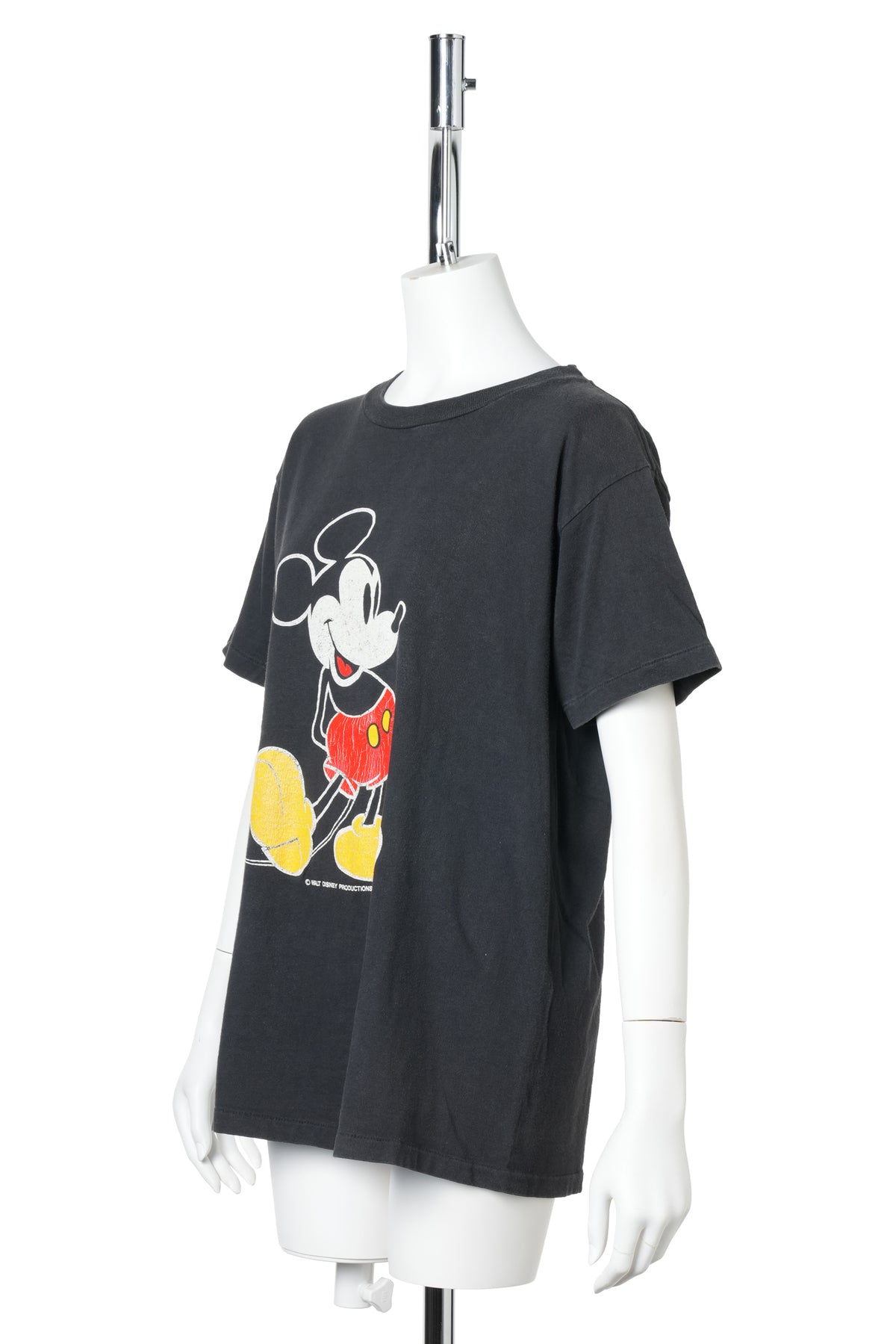 Mickey Mouse “Standing Mickey” Tee / SIGNAL Body / BLACK