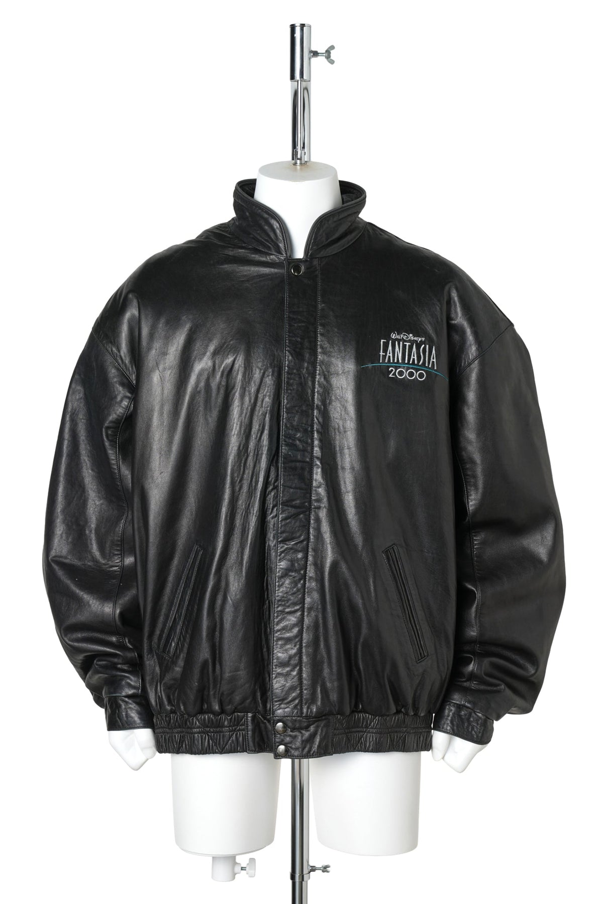 Disney FANTASIA 2000 Special Edition Leather Jacket / BLACK