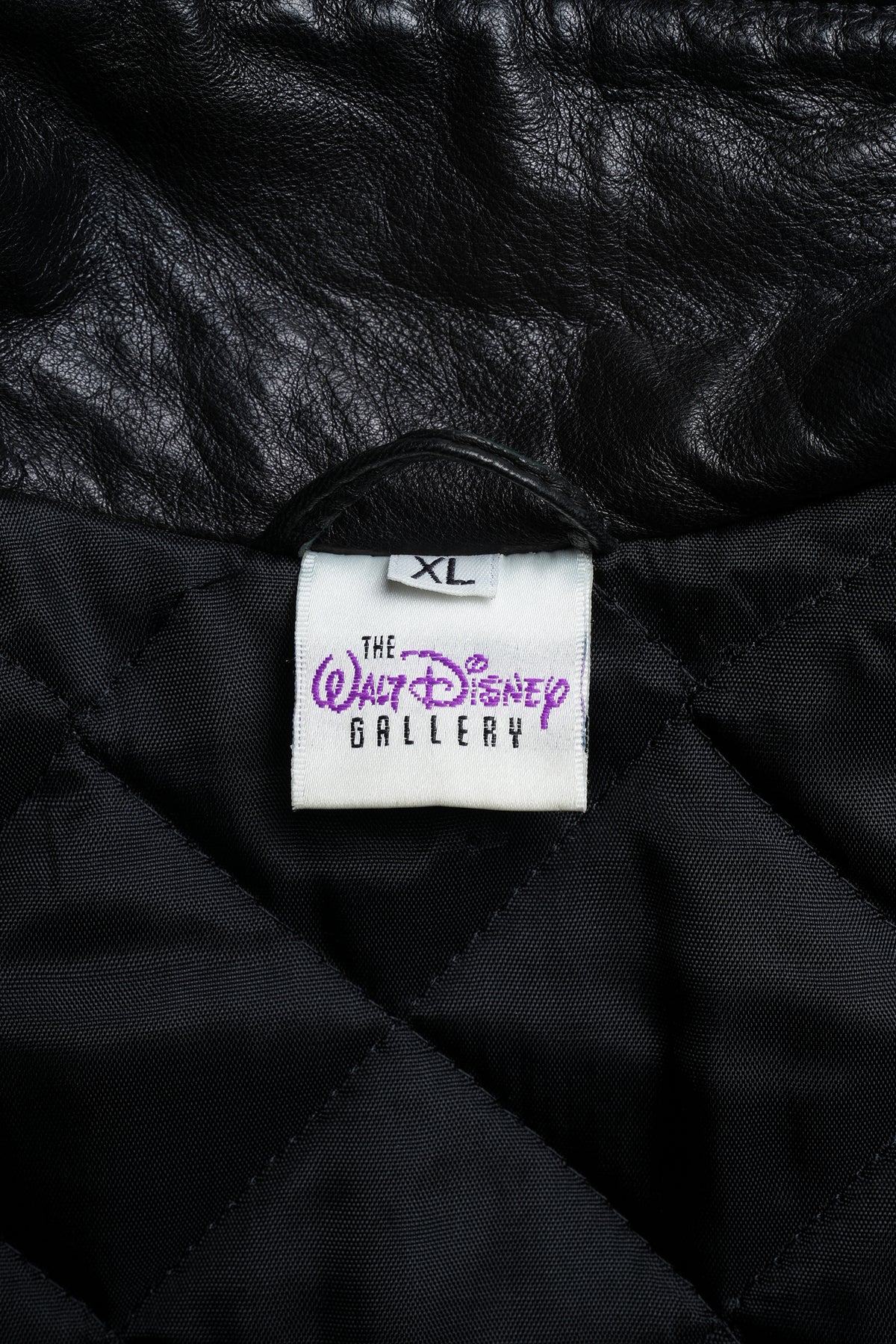 Disney FANTASIA 2000 Special Edition Leather Jacket / BLACK