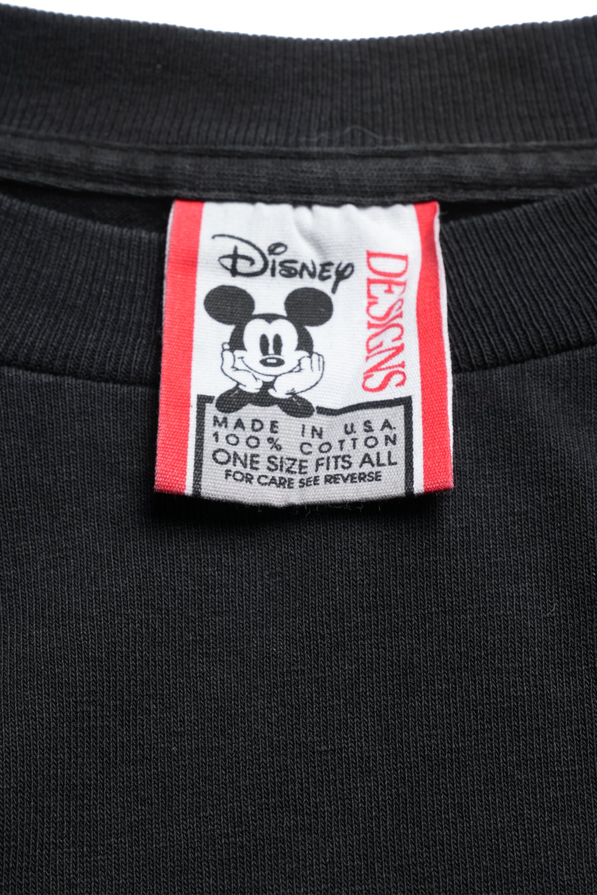 90s Disneyana Convention Sorcerer Mickey T-Shirt / BLACK