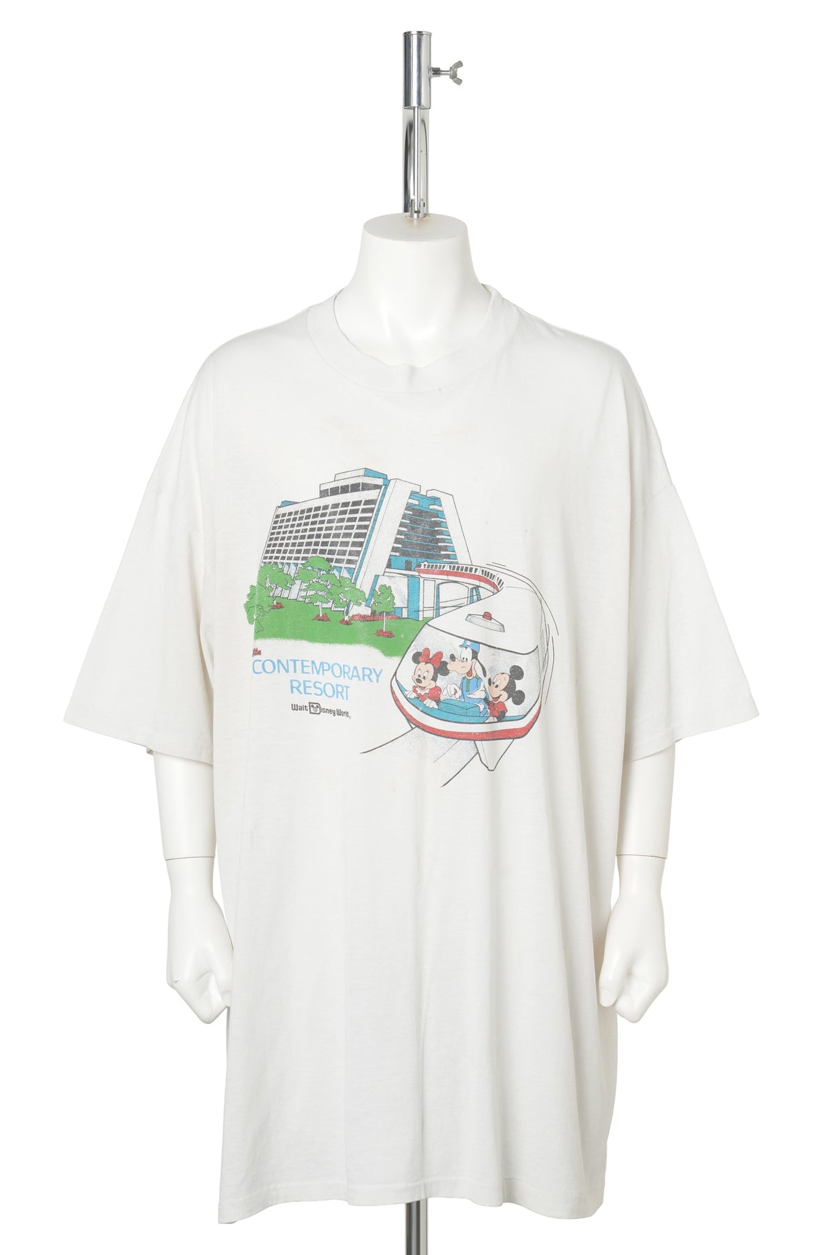 Walt Disney World / Contemporary Resort Double-Sided T-Shirt / WHITE