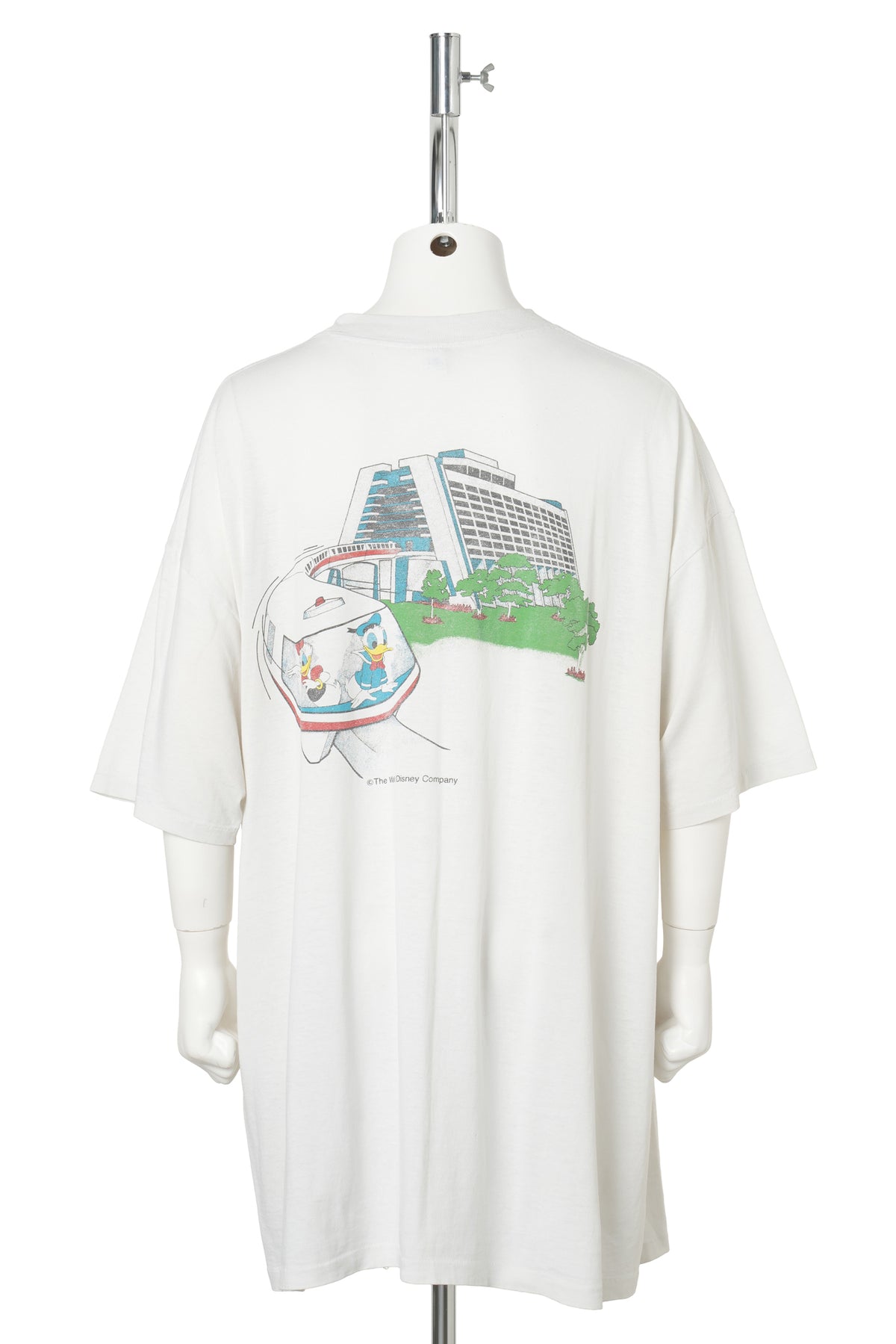 Walt Disney World / Contemporary Resort Double-Sided T-Shirt / WHITE