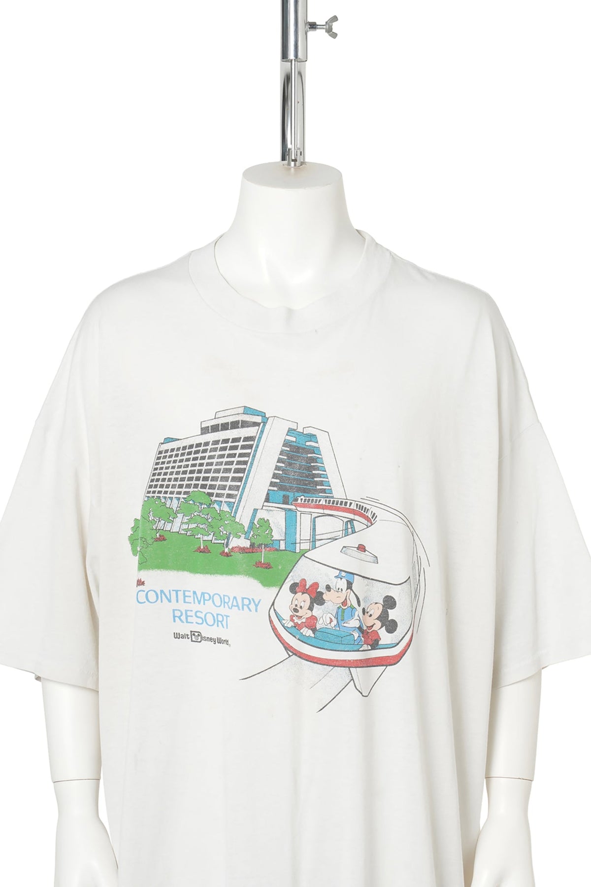 Walt Disney World / Contemporary Resort Double-Sided T-Shirt / WHITE