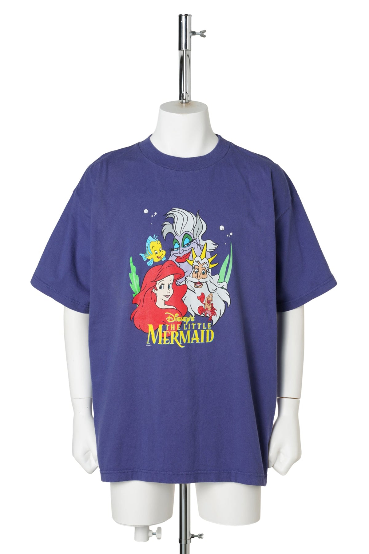 The Little Mermaid / Character Portrait T-Shirt / NAVY
