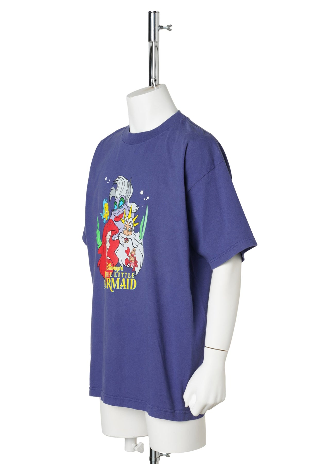 The Little Mermaid / Character Portrait T-Shirt / NAVY