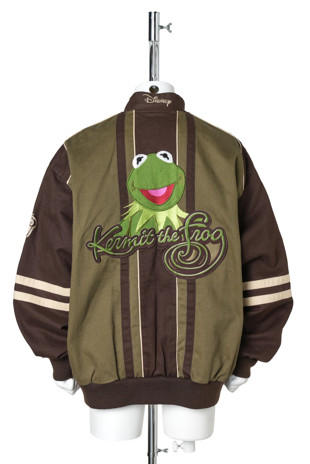 JH DESIGN × DAYTONA 500 × The Muppets / Kermit the Frog Racing Jacket / GREEN