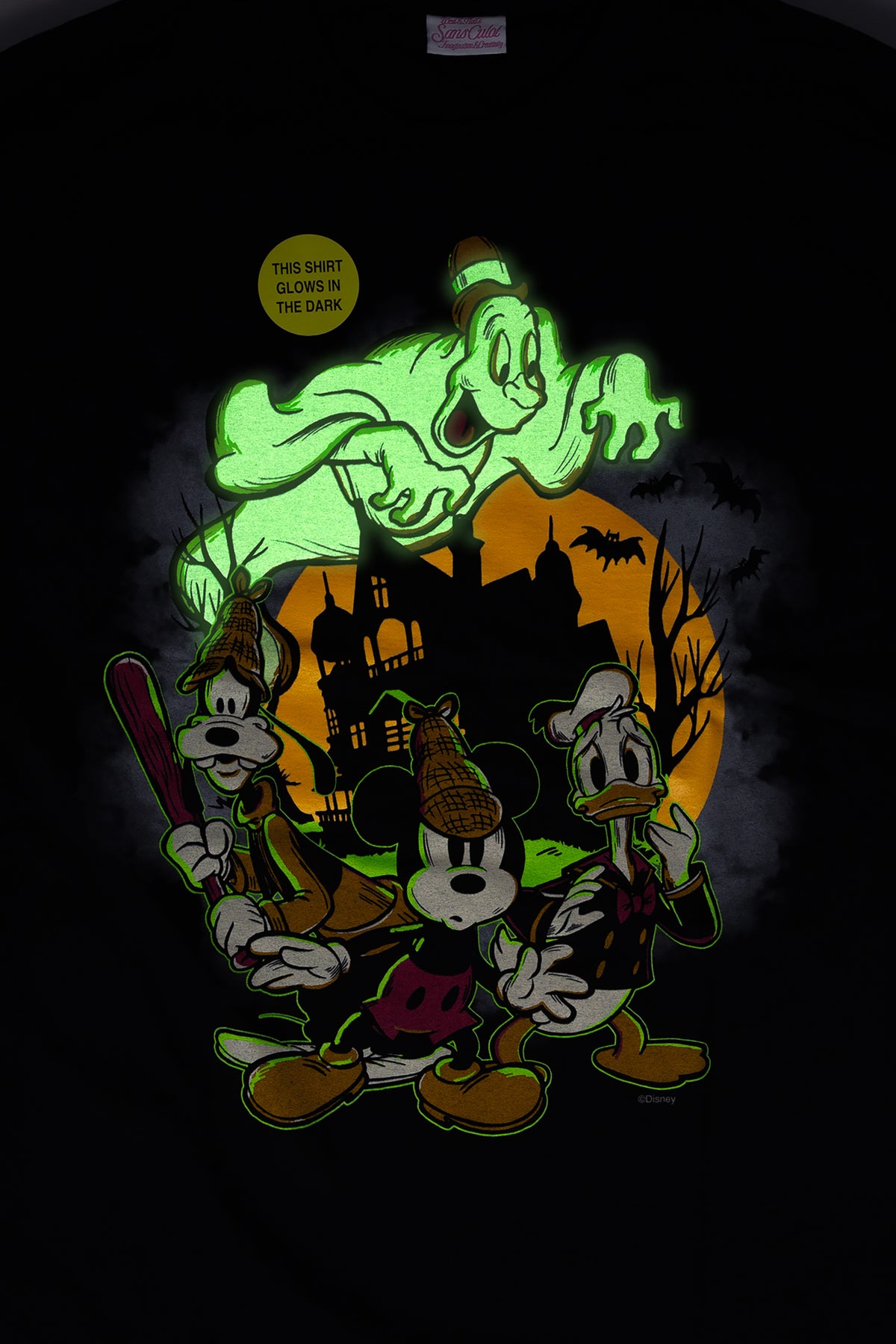 LONESOME GHOSTS T-SHIRT / BLACK