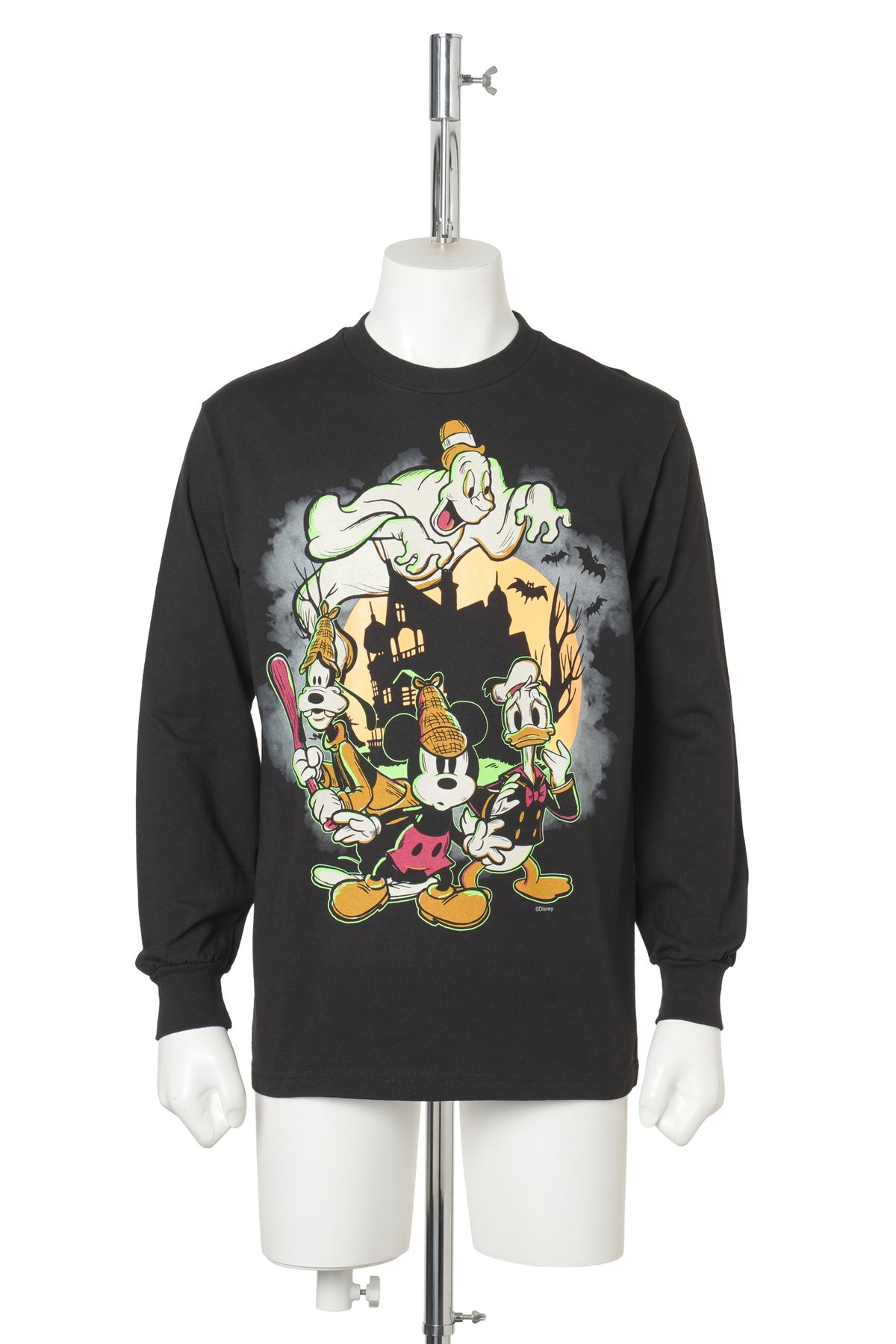 LONESOME GHOSTS LONG SLEEVE T-SHIRT / BLACK