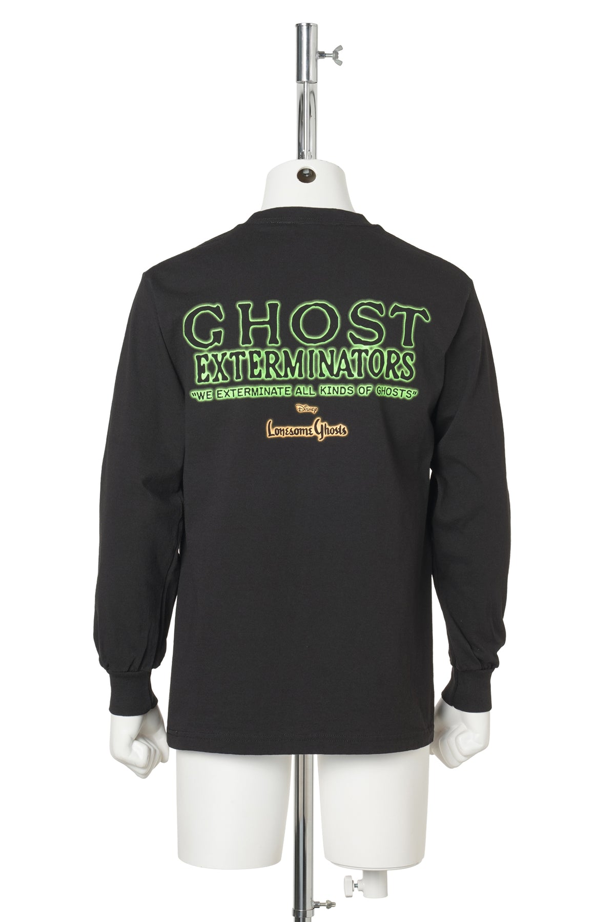 LONESOME GHOSTS LONG SLEEVE T-SHIRT / BLACK
