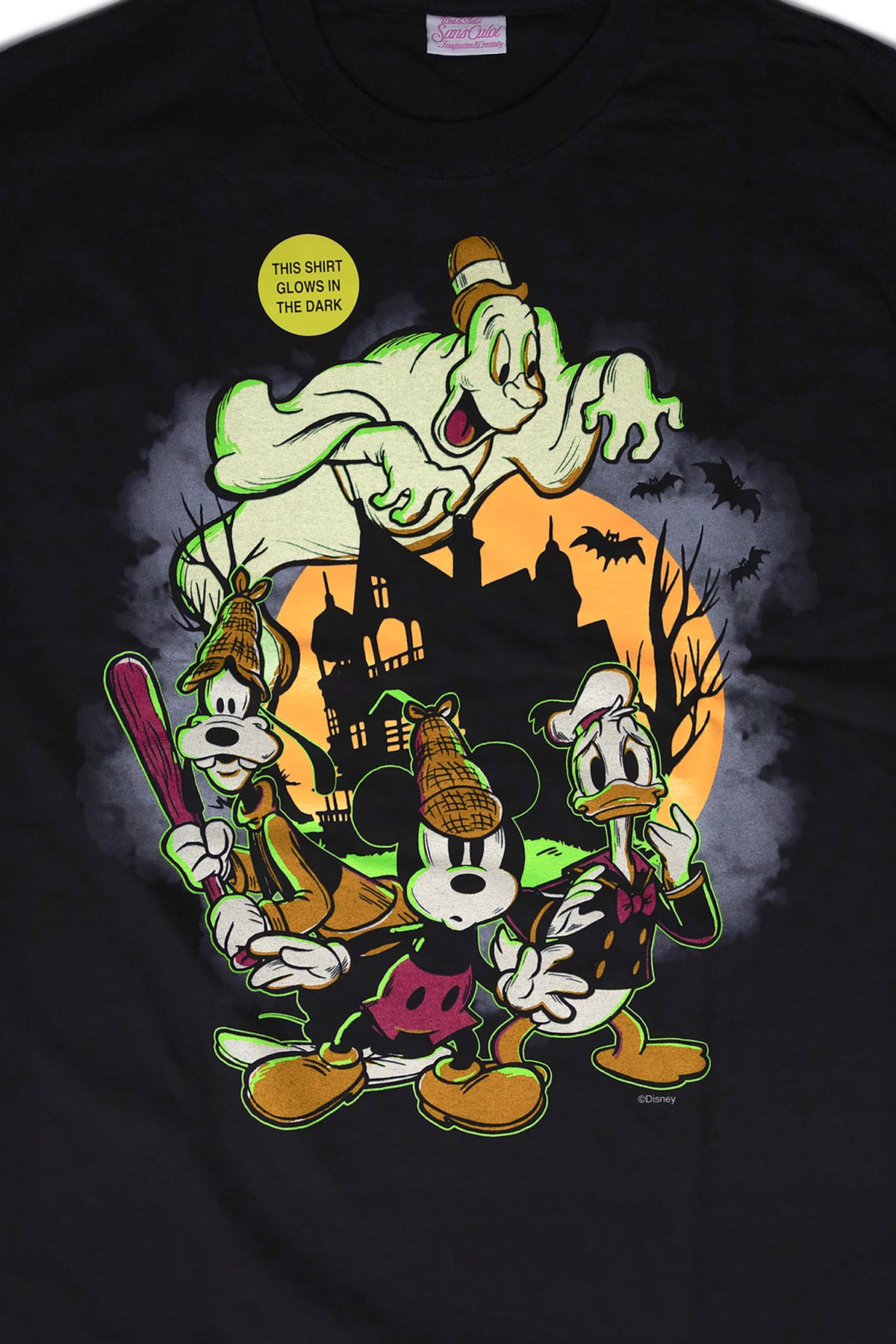LONESOME GHOSTS LONG SLEEVE T-SHIRT / BLACK