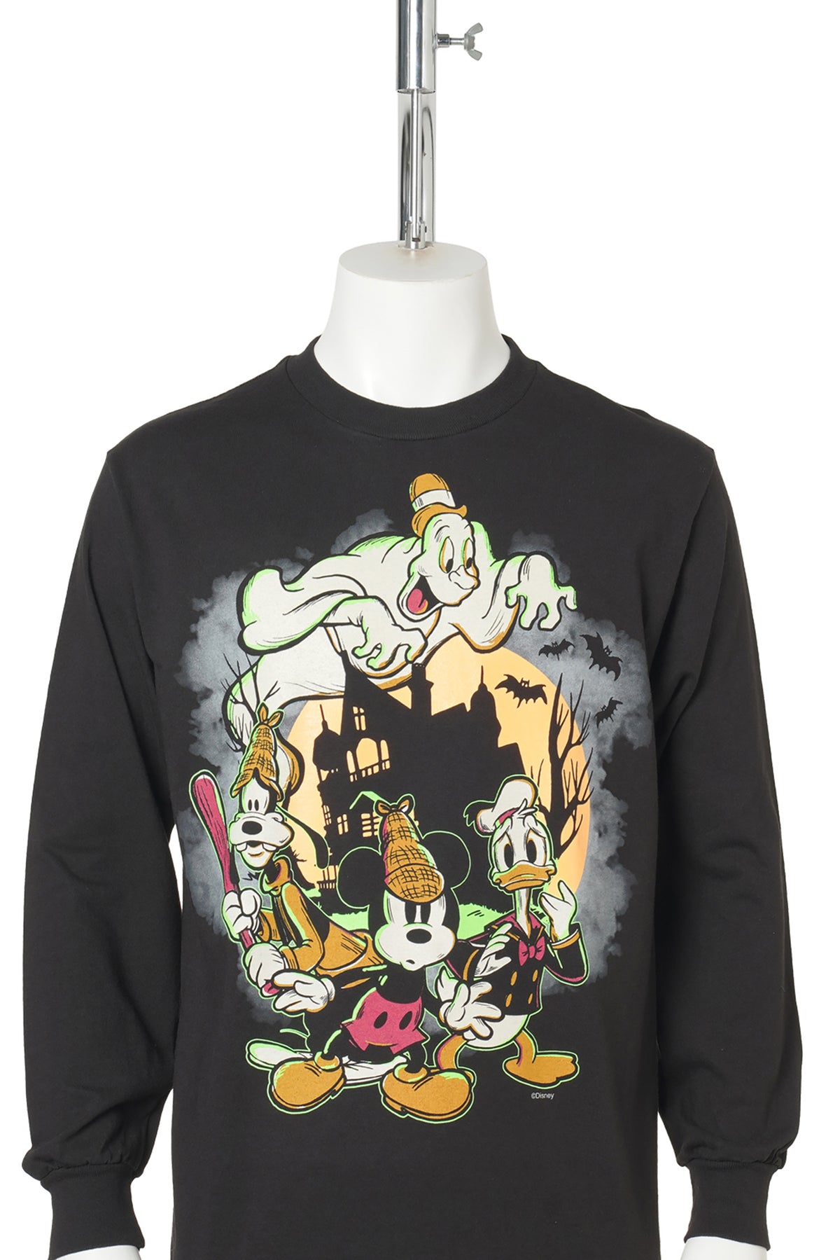 LONESOME GHOSTS LONG SLEEVE T-SHIRT / BLACK