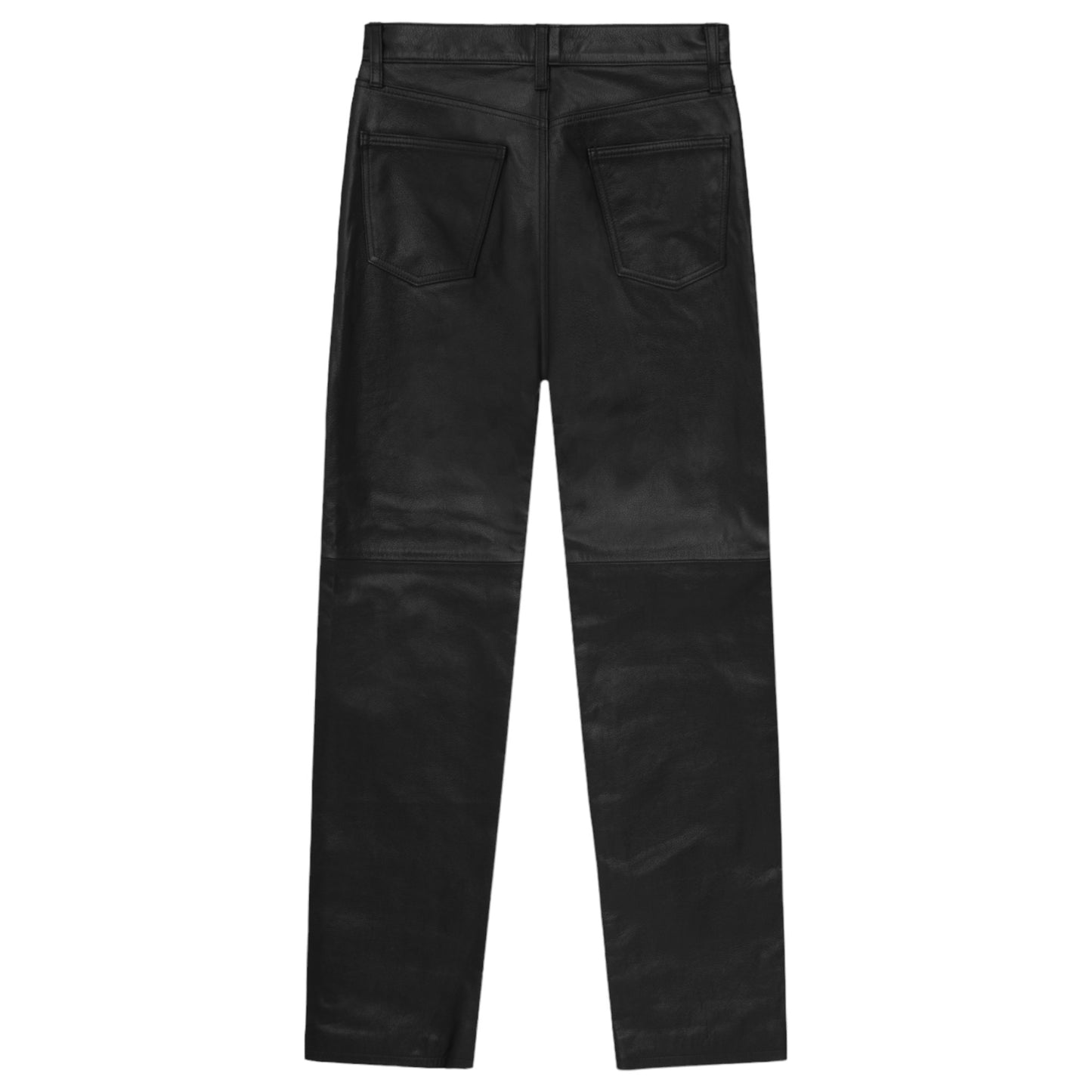 98 FIT LEATHER PANTS IN COWHIDE / BLACK