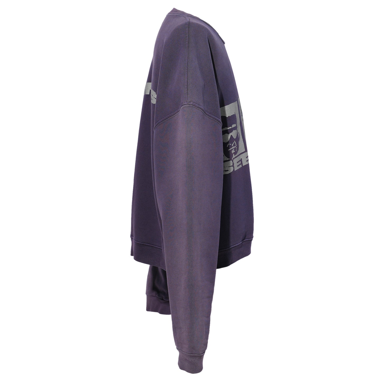 FACES CREWNECK SWEATSHIRT / FADED PURPLE