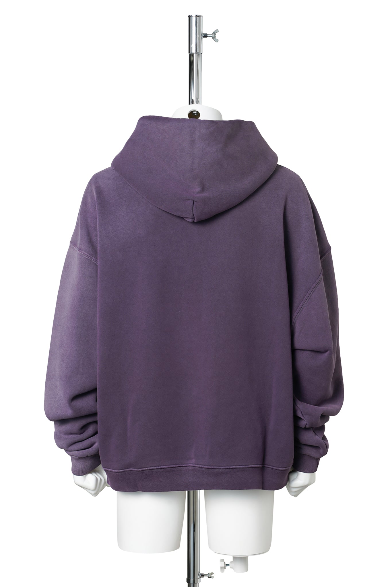 SCRIPT LOGO HOODED SWEATSHIRT / FADED PURPLE