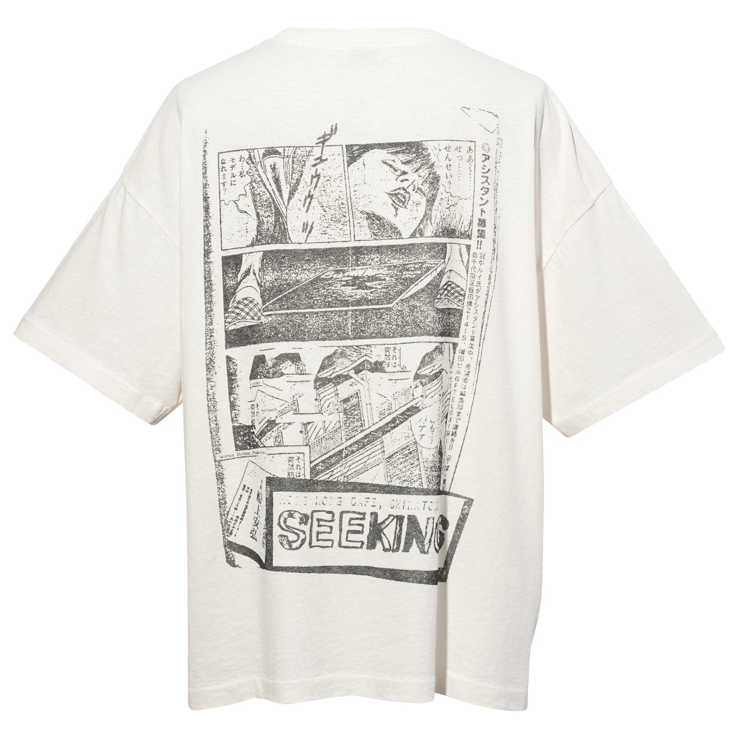 COMIC BOOK T-SHIRT / ARCHIVE WHITE