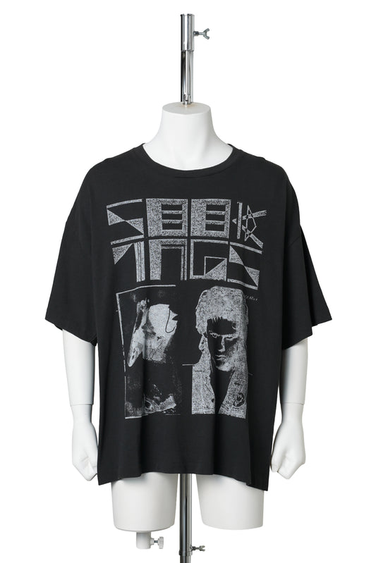 MARRY ME GG T-SHIRT / WASHED BLACK