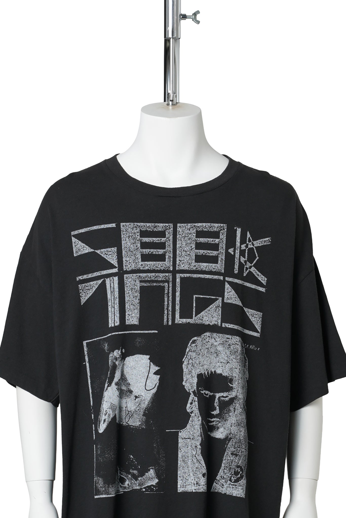MARRY ME GG T-SHIRT / WASHED BLACK