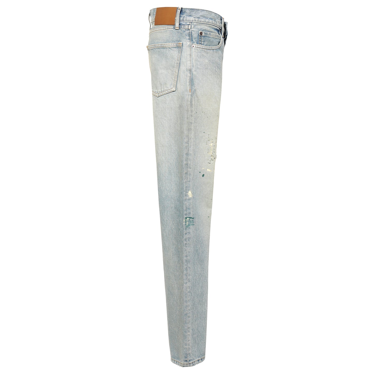 SIGNATURE SLIM DENIM VTG. / BLUE WITH PAINT