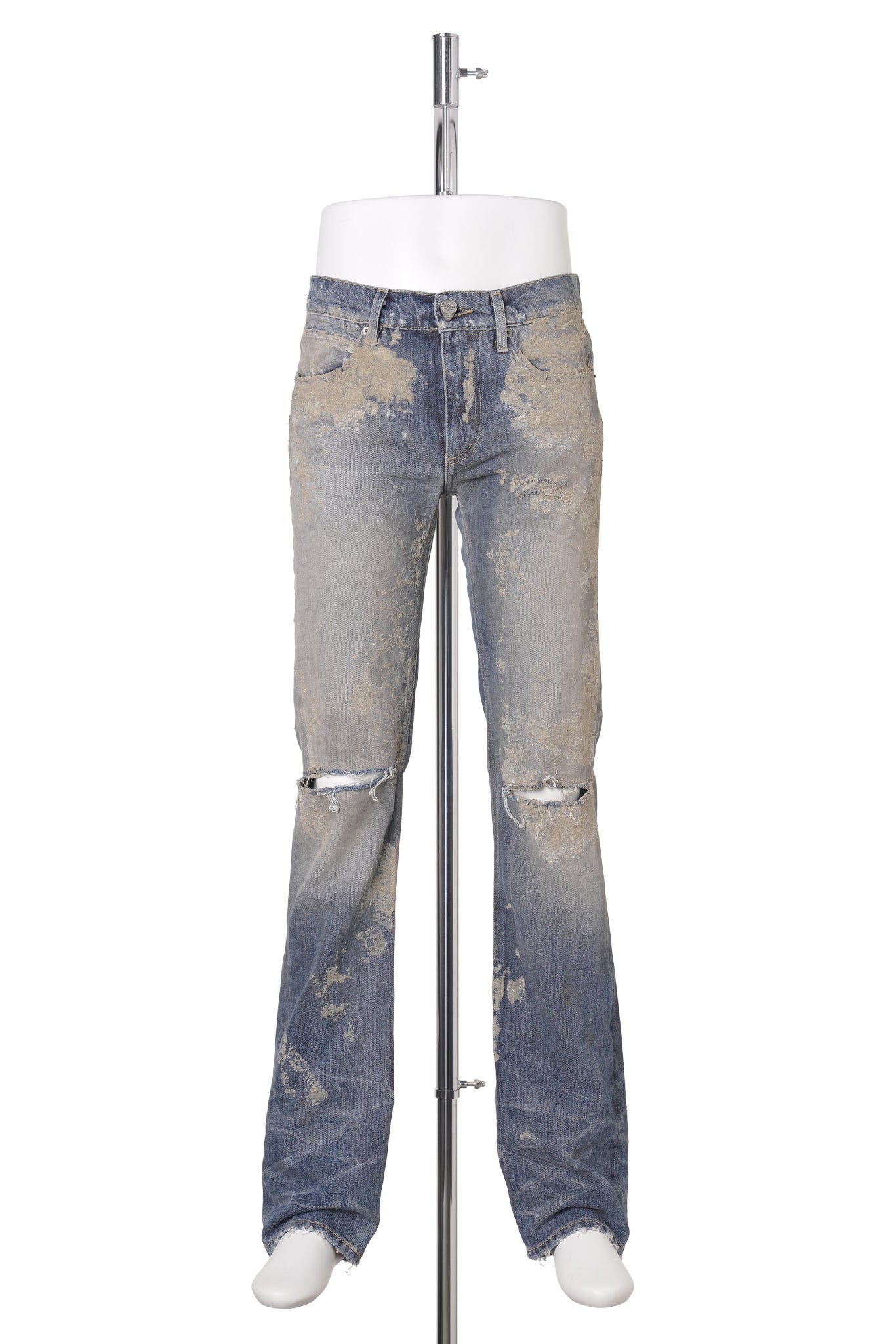 SAND STAINED JEANS / LIGHT BLUE