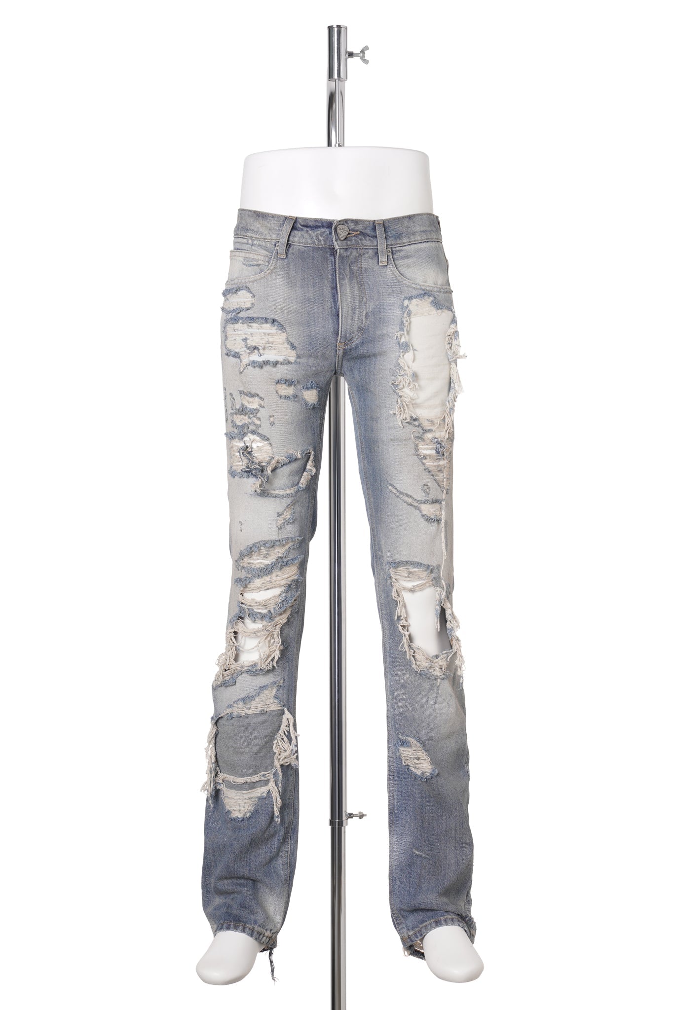 RAGGED JEANS SLIM / LIGHT BLUE