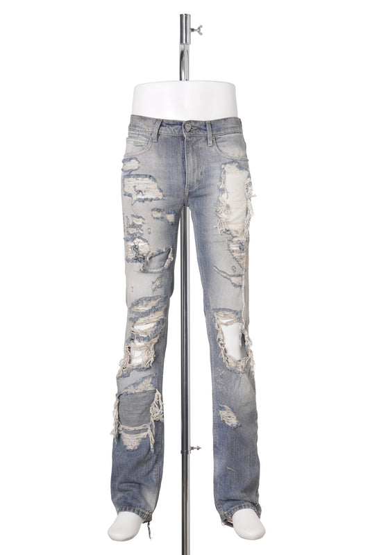 RAGGED JEANS SLIM / LIGHT BLUE