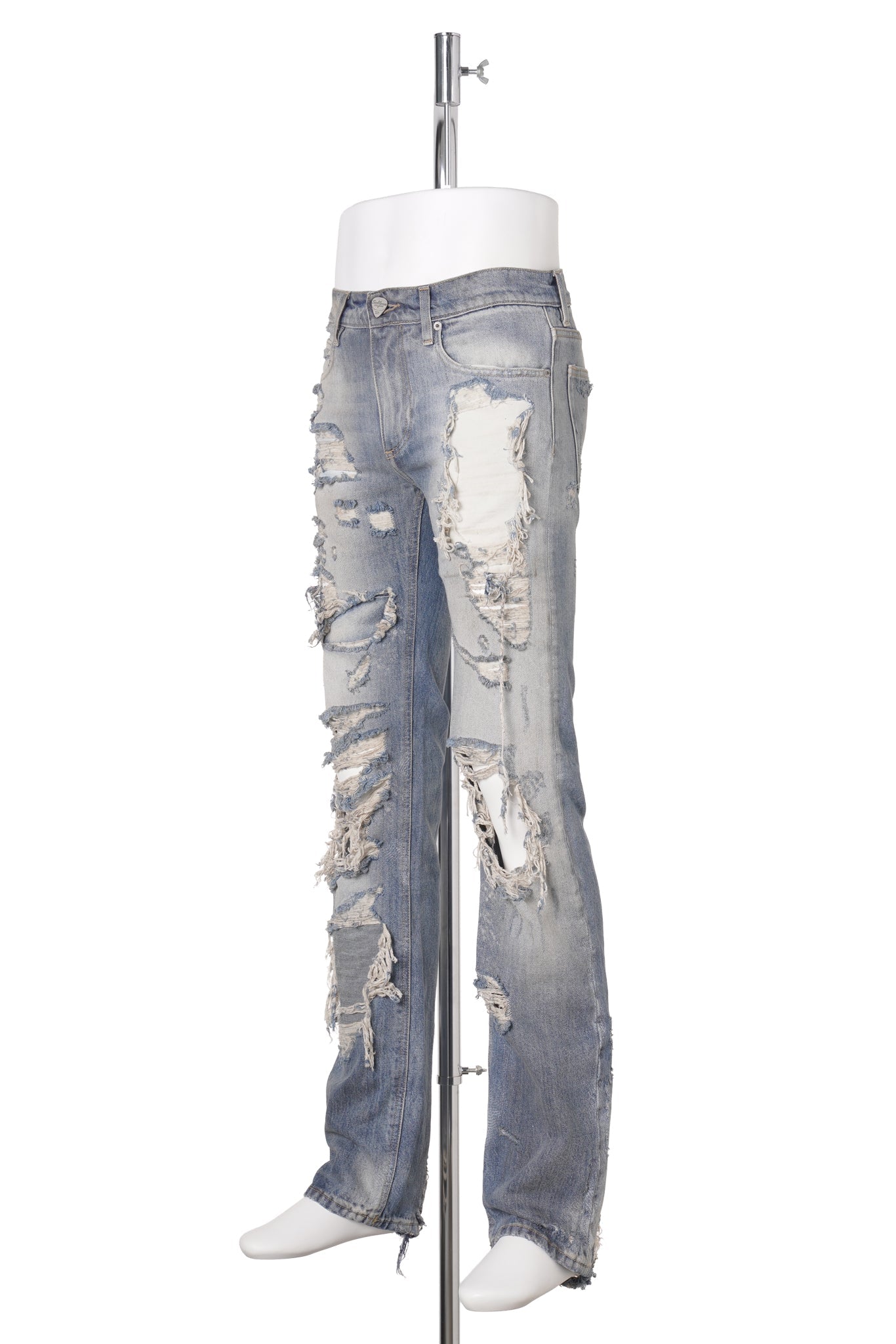 RAGGED JEANS SLIM / LIGHT BLUE