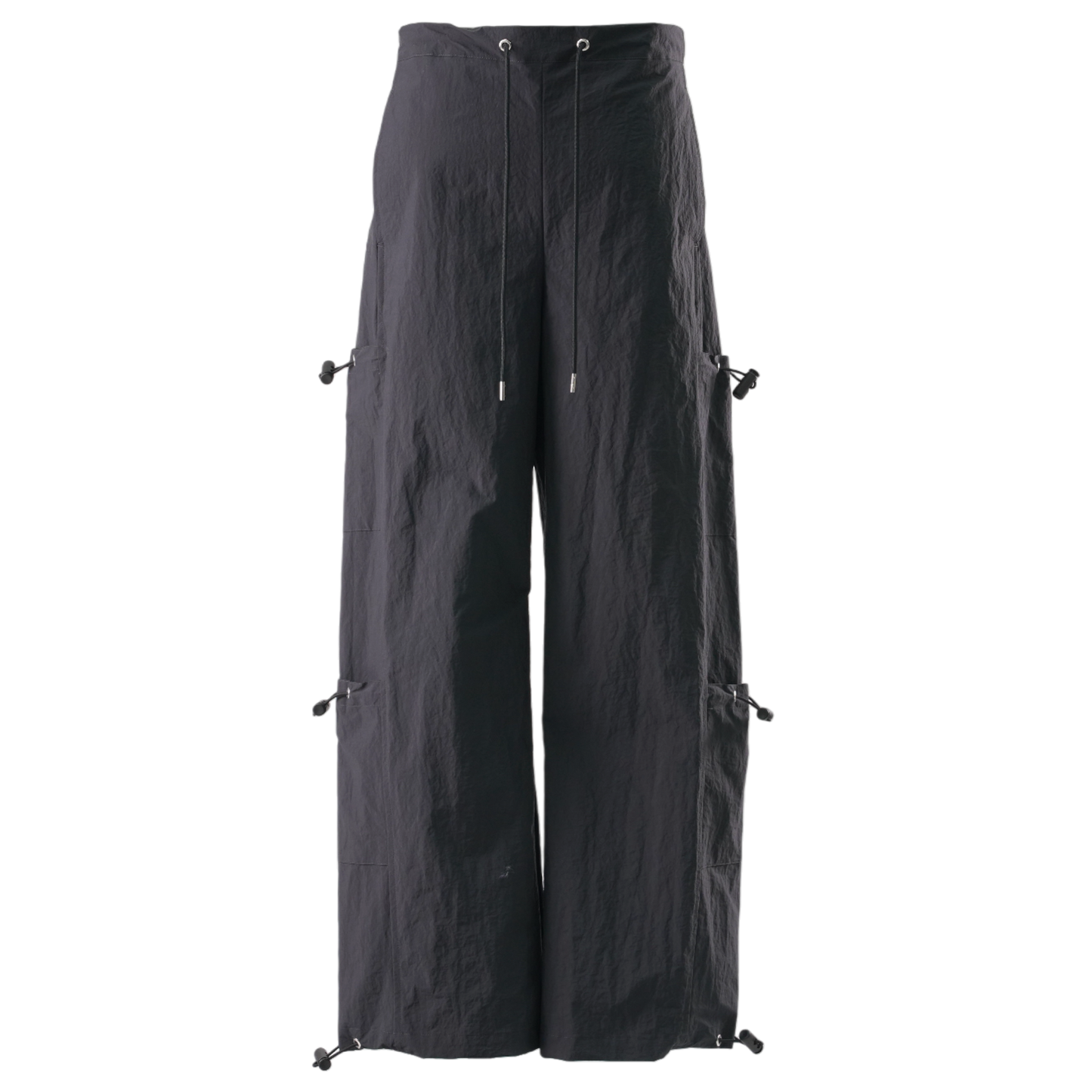 STONE GATHERED PANTS / CHARCOAL GREY