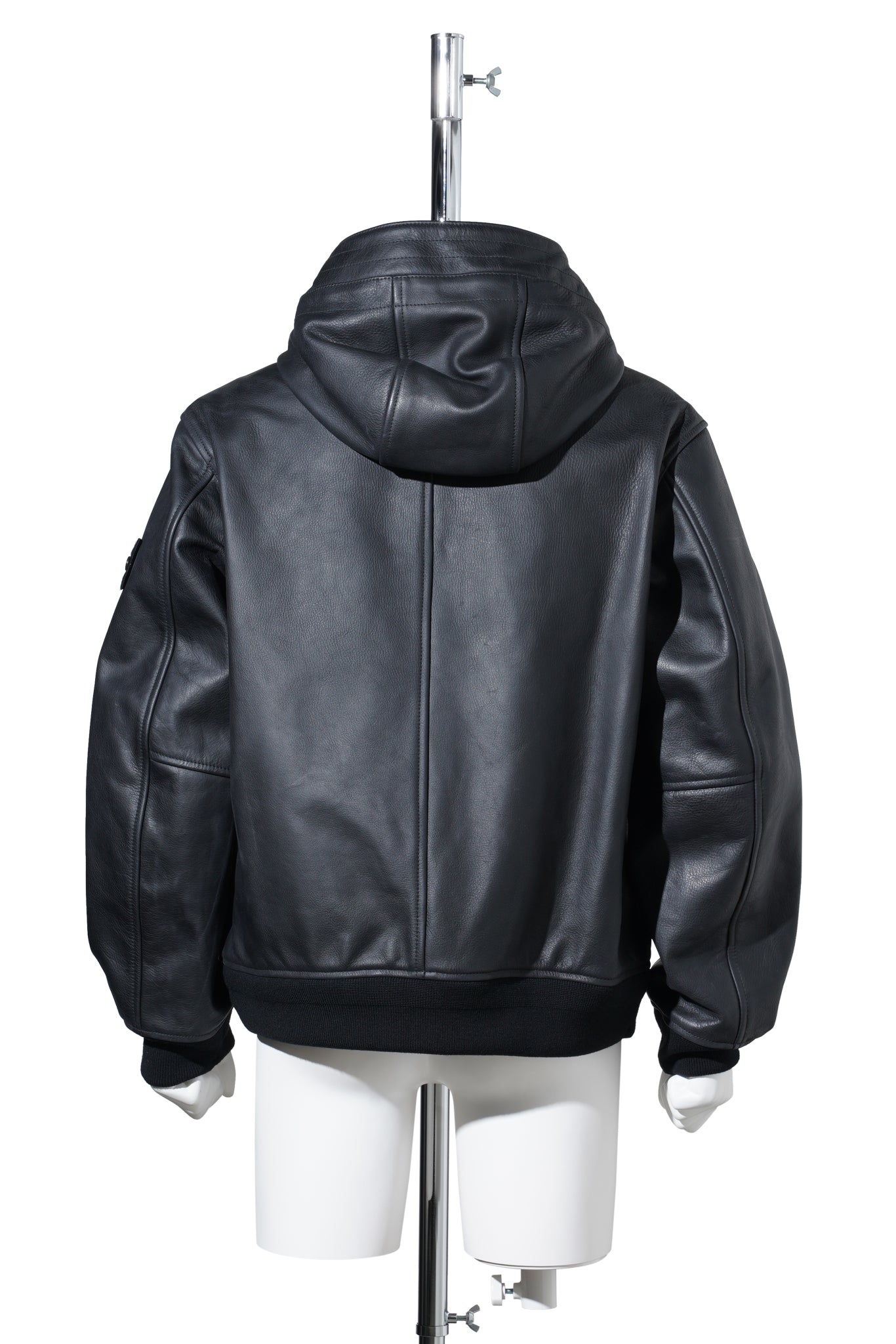 CAPOSPALLA PELLE CON PARTI / V0029