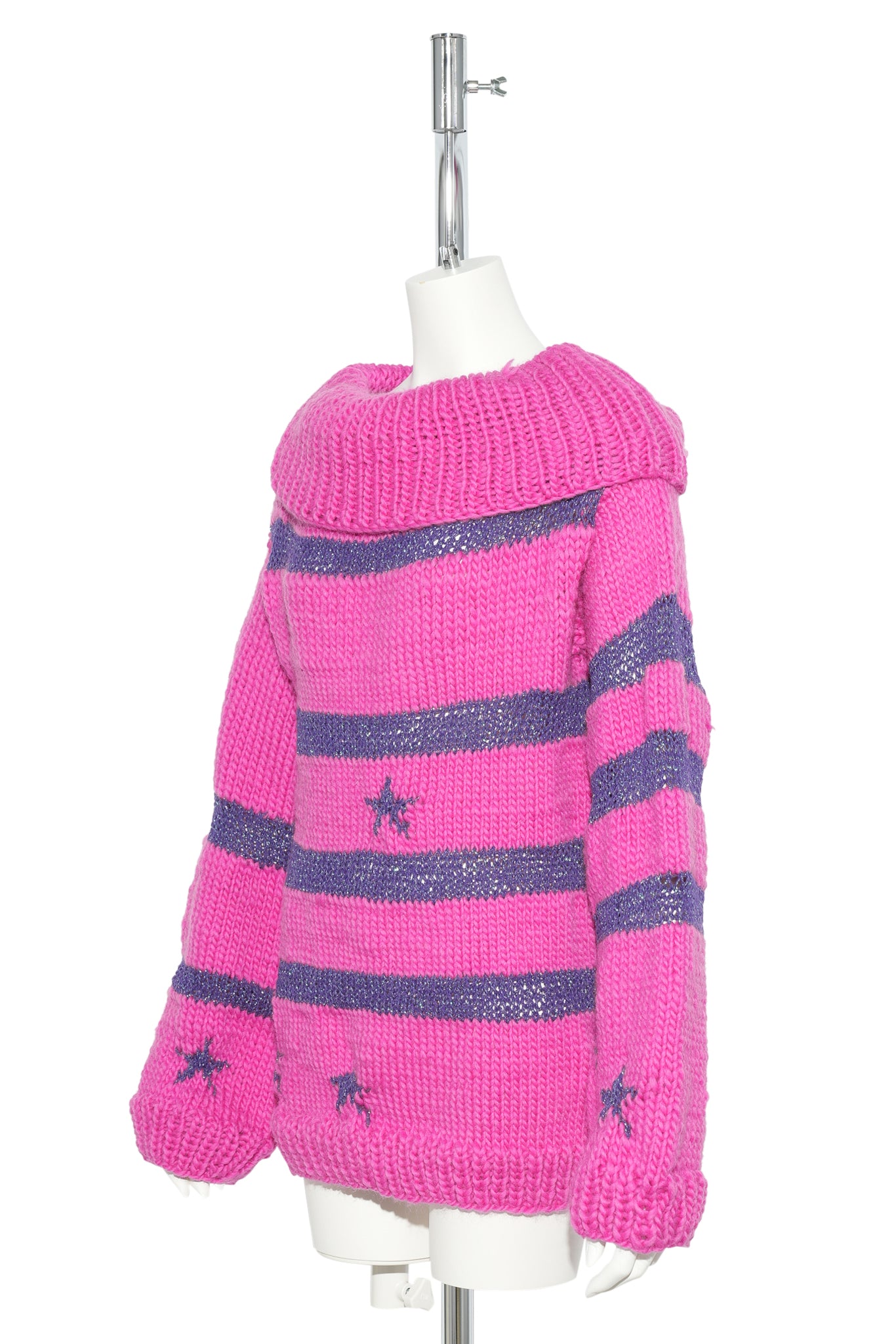 WITCH SPELLS SWEATER / PINK AND PURPLE SHIMMER