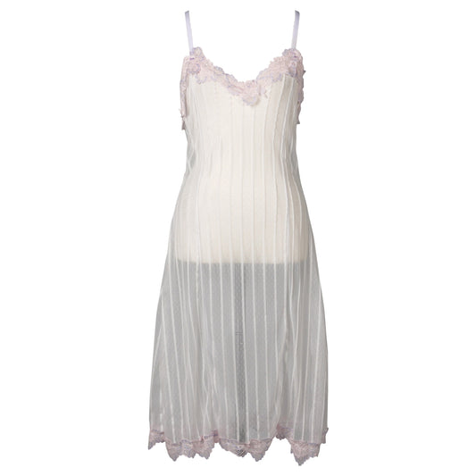 LACE GHOST DRESS / WHITE