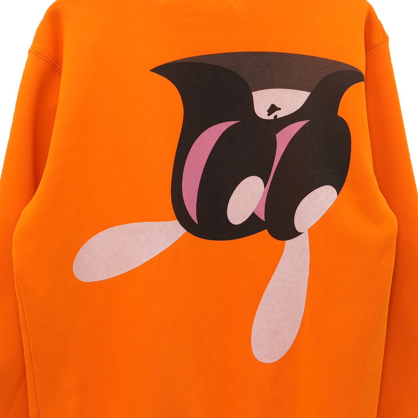 SKO FACE HOODIE / ORANGE