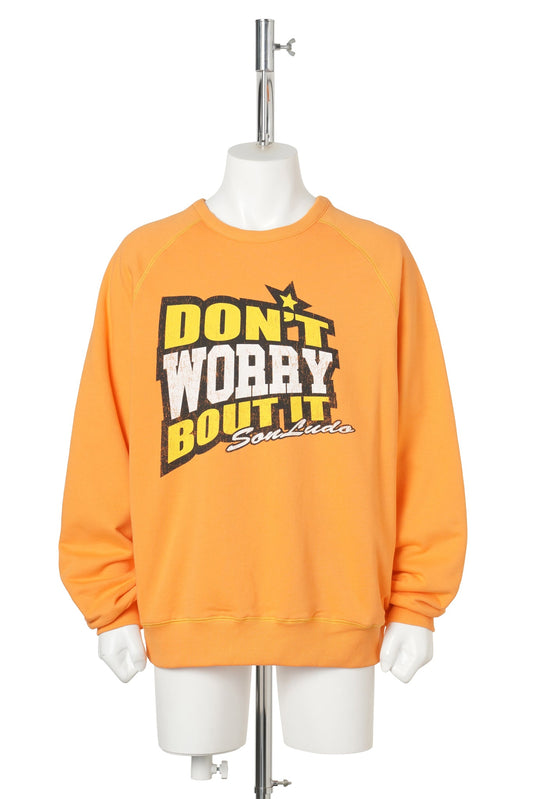REVERSIBLE DWBI CREWNECK / ORANGE/WHITE