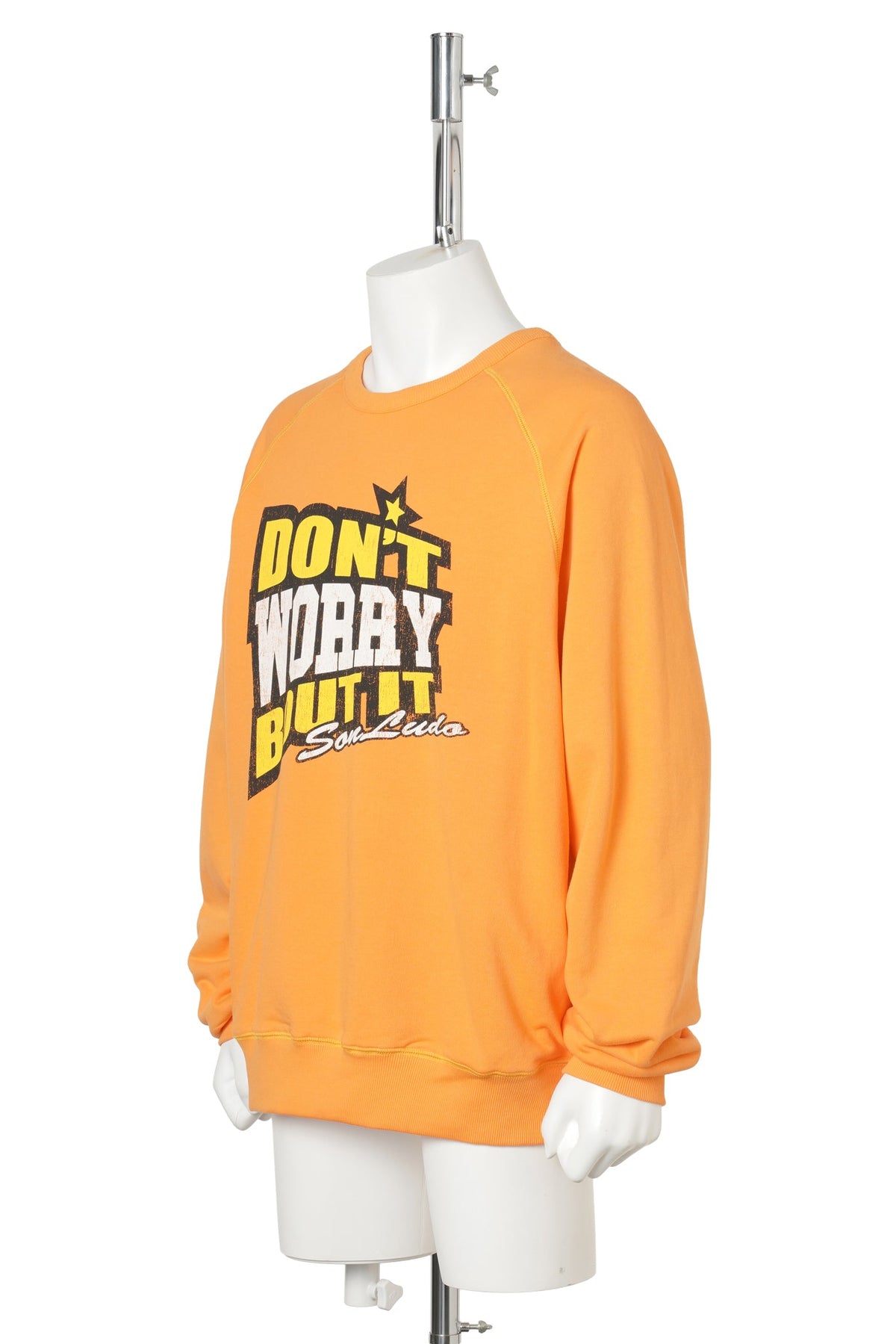 REVERSIBLE DWBI CREWNECK / ORANGE/WHITE
